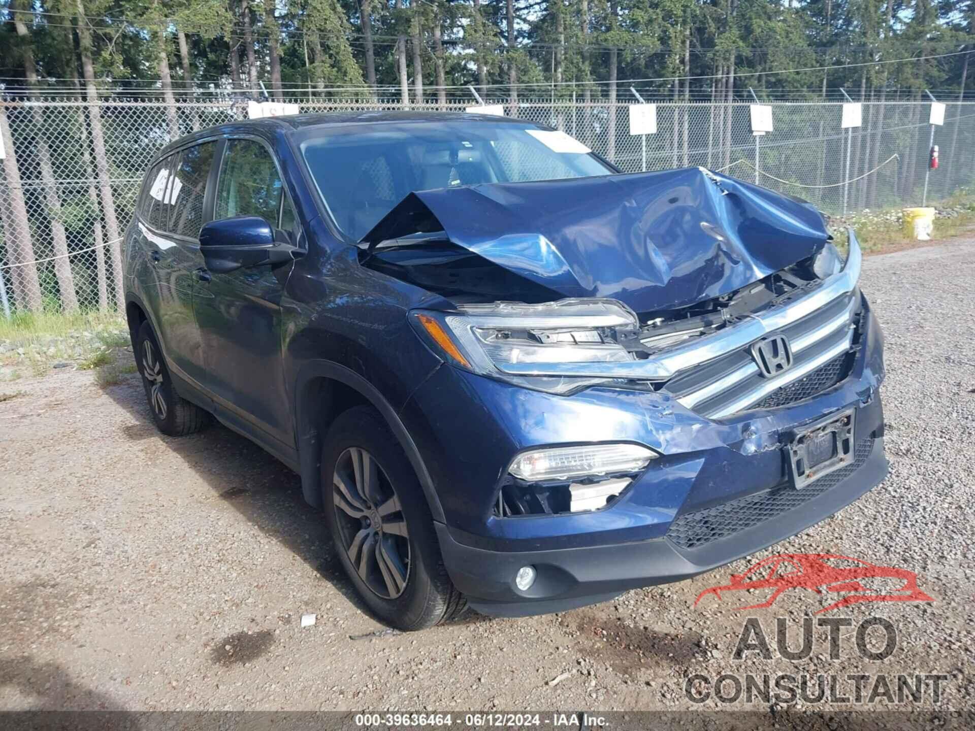 HONDA PILOT 2018 - 5FNYF6H5XJB039105