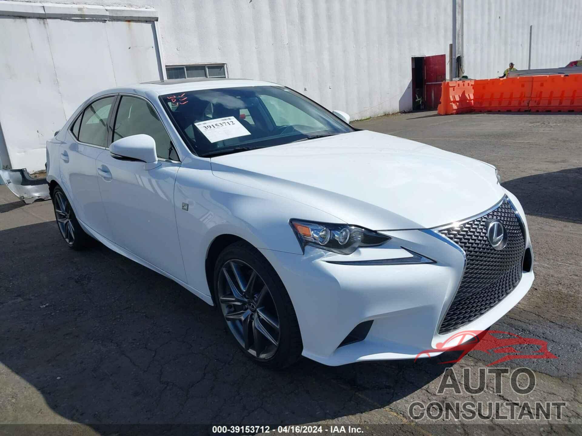 LEXUS IS 200T 2016 - JTHBA1D23G5033030