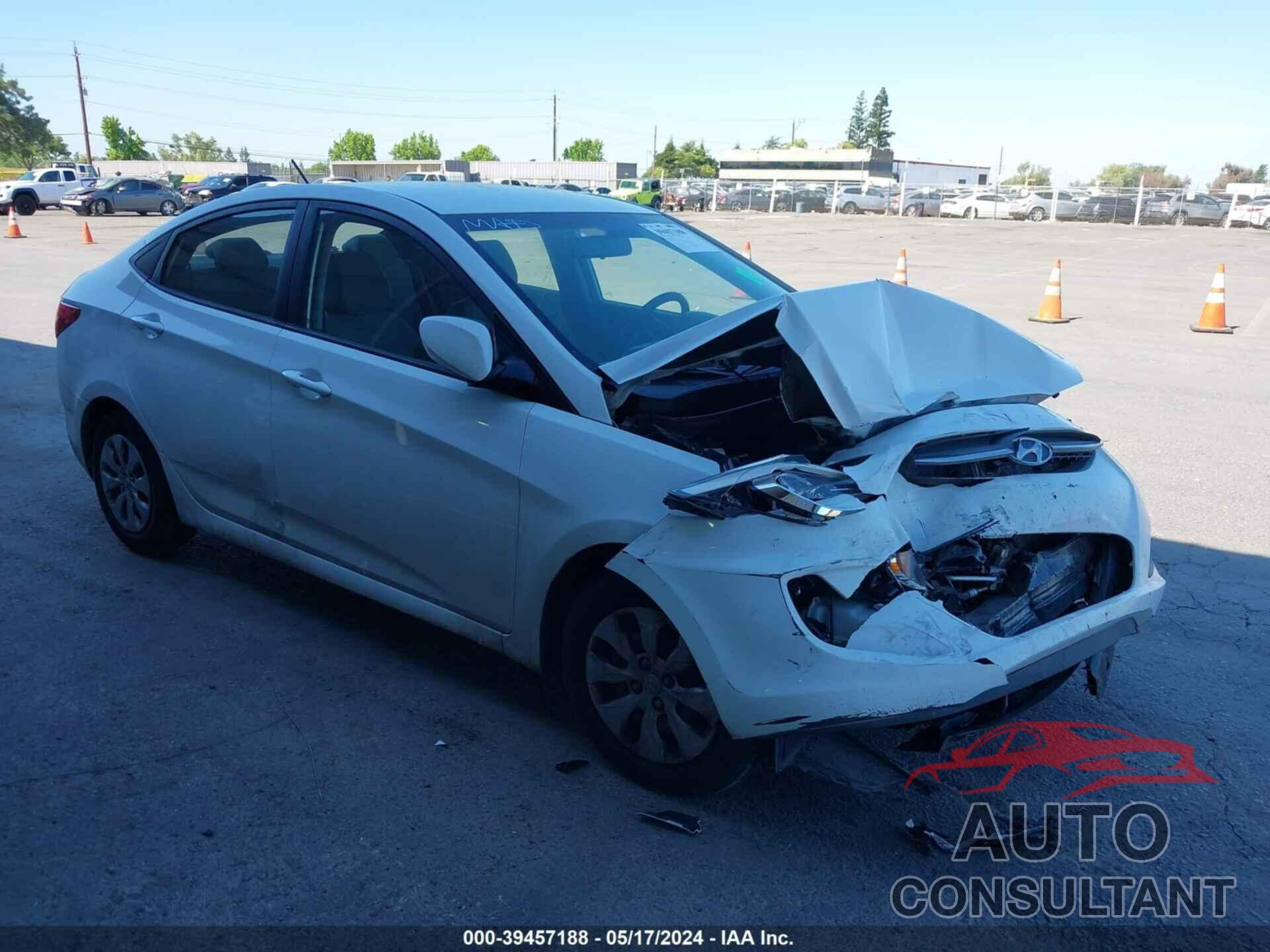 HYUNDAI ACCENT 2017 - KMHCT4AE7HU274267