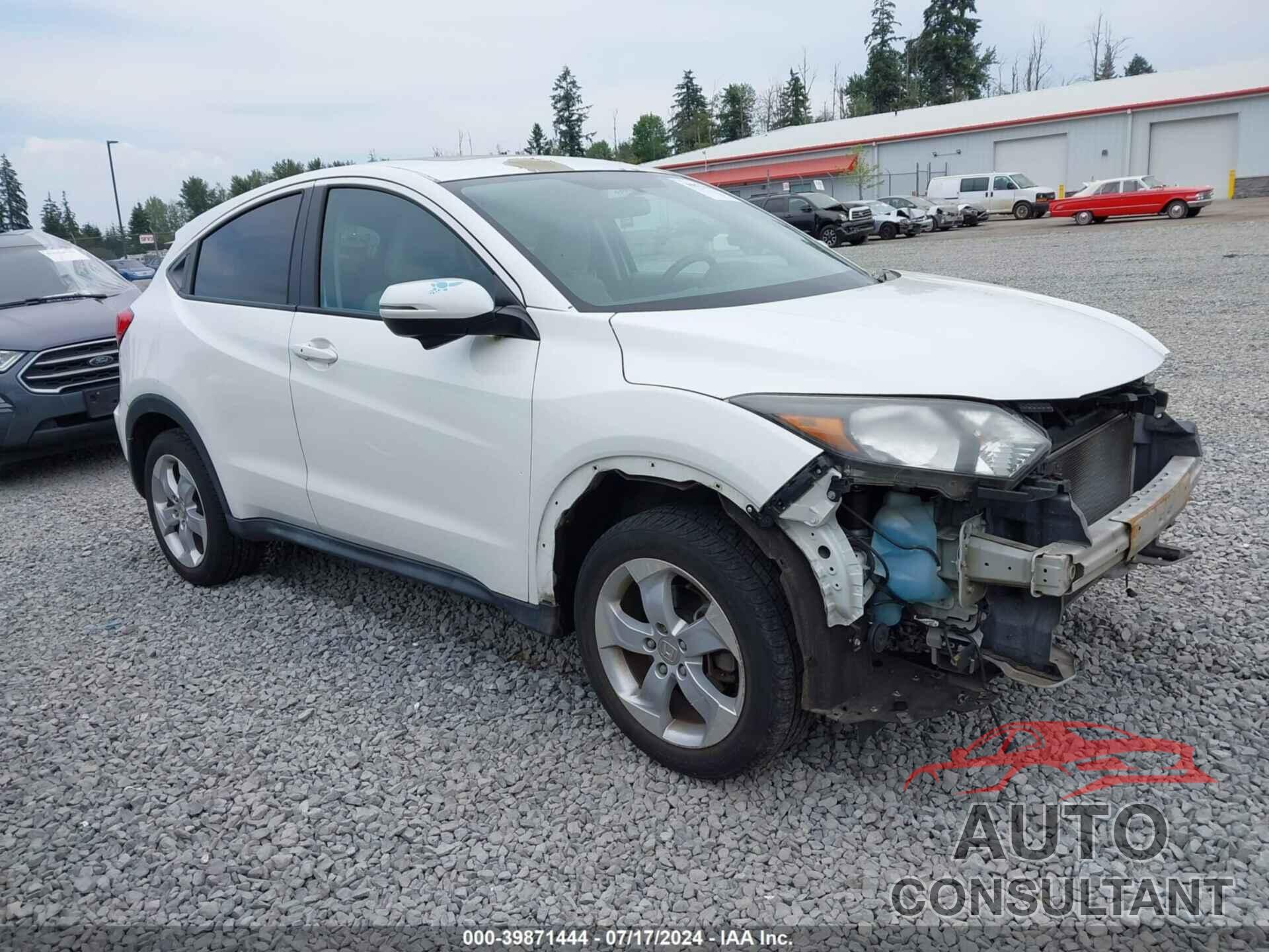 HONDA HR-V 2016 - 3CZRU6H5XGM705937