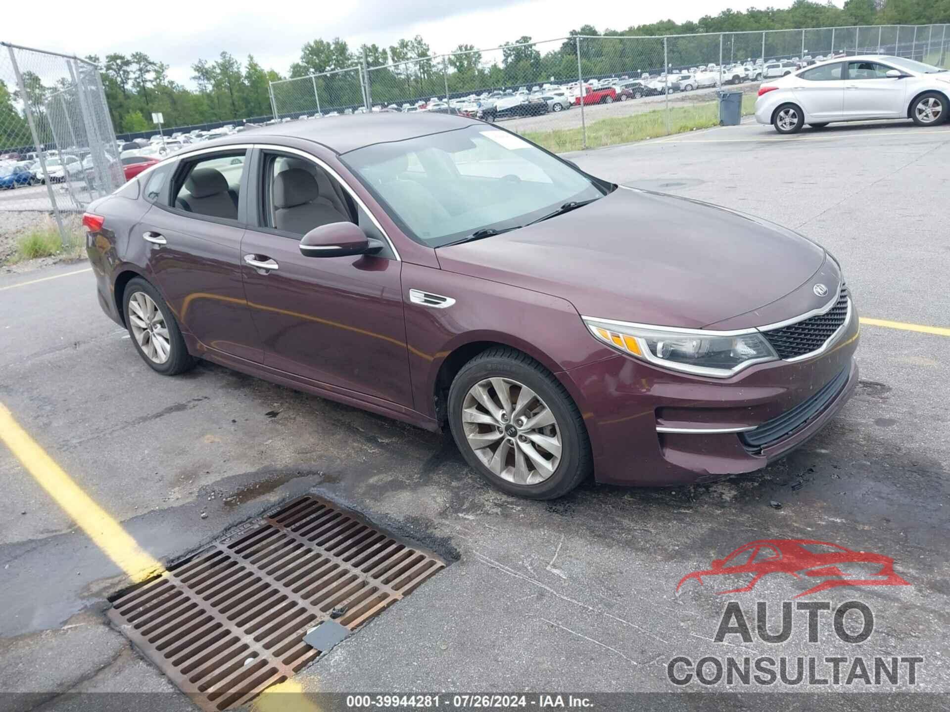 KIA OPTIMA 2016 - 5XXGT4L36GG006834