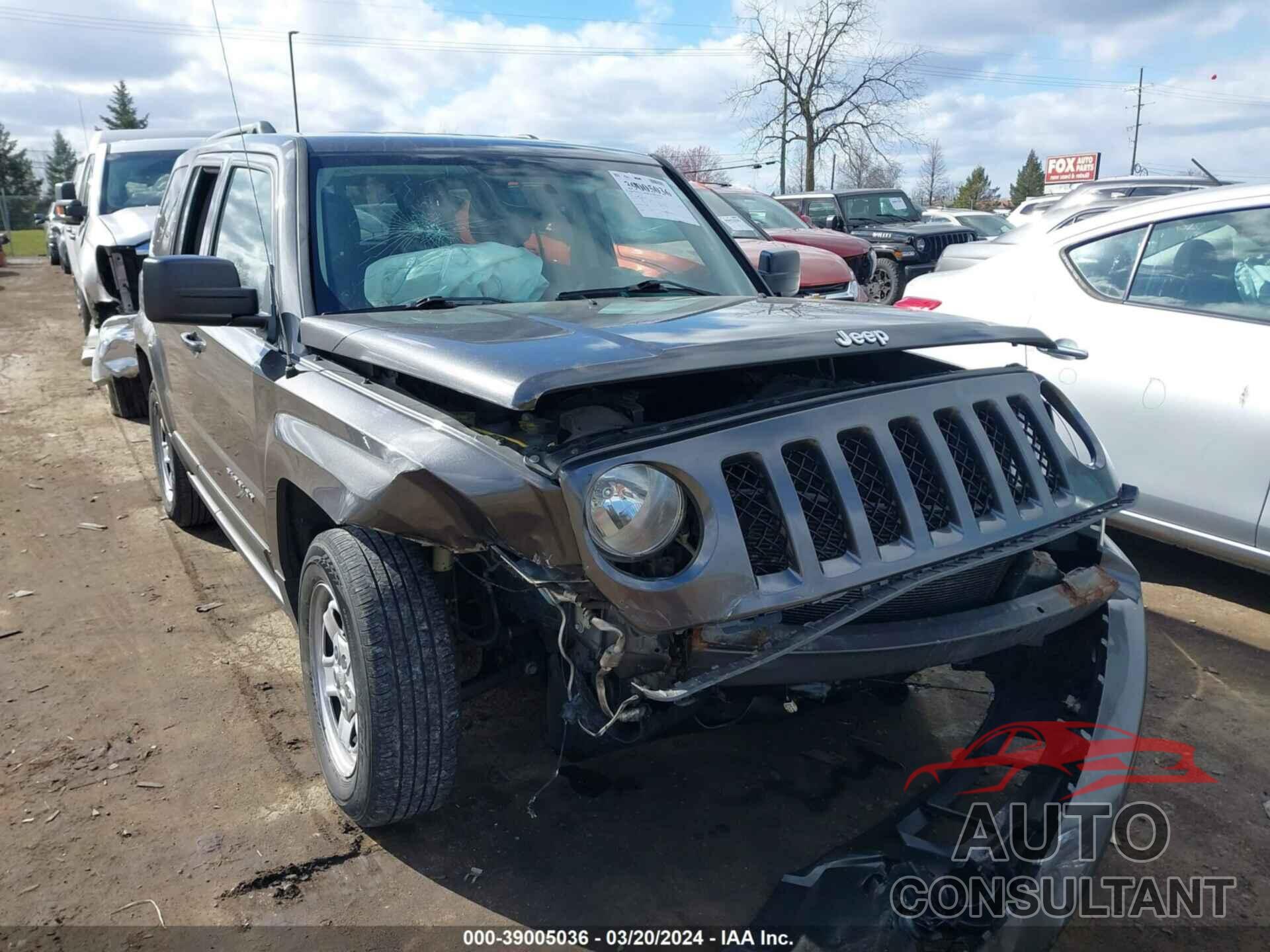 JEEP PATRIOT 2017 - 1C4NJPBA5HD148859