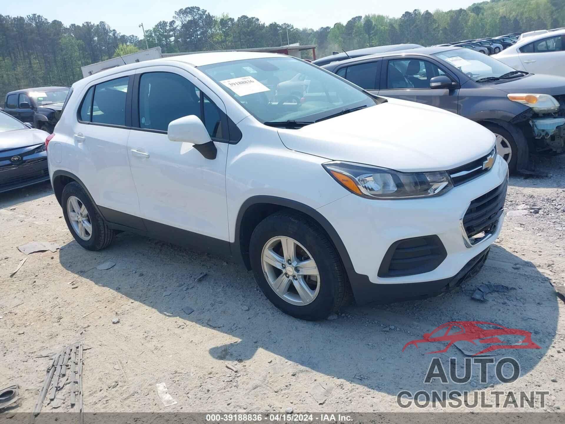 CHEVROLET TRAX 2019 - 3GNCJKSB1KL294932