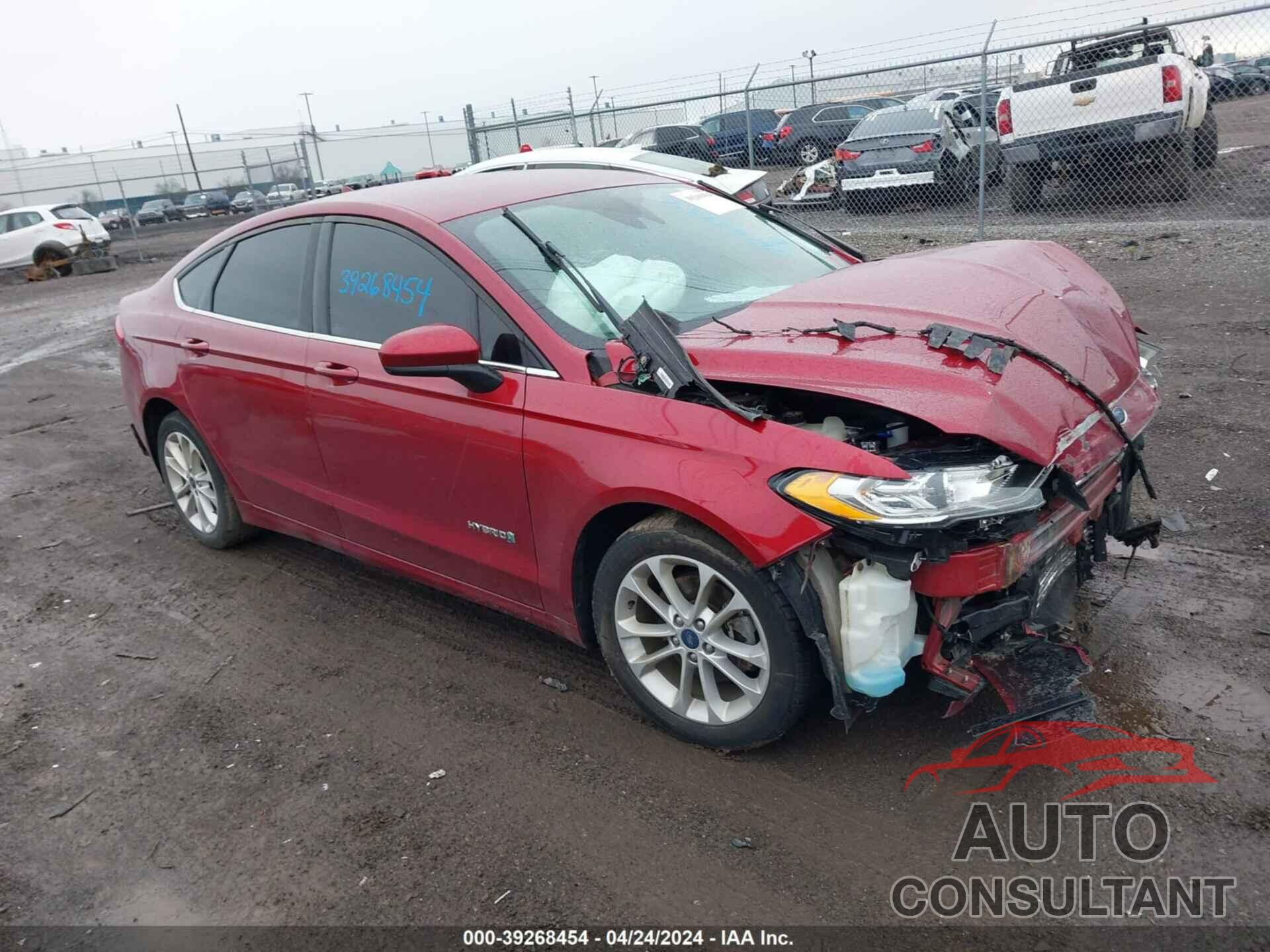 FORD FUSION HYBRID 2019 - 3FA6P0LU3KR214722