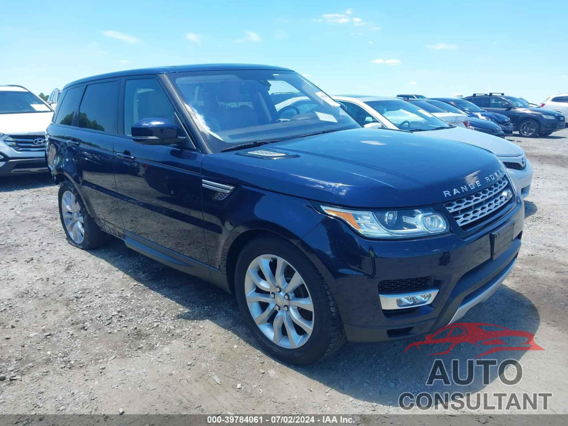 LAND ROVER RANGE ROVER SPORT 2016 - SALWR2PF7GA592502