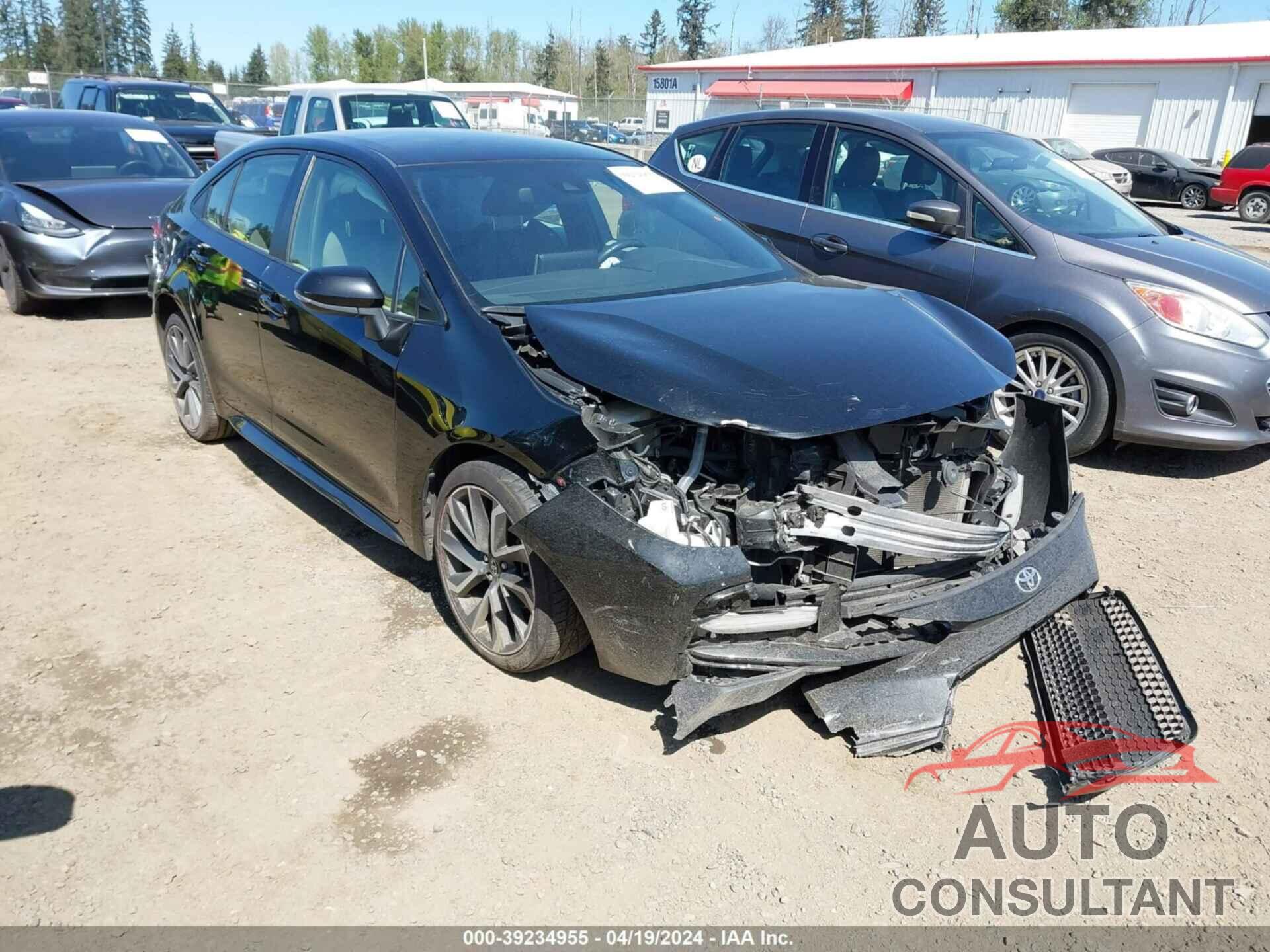 TOYOTA COROLLA 2020 - JTDS4RCE2LJ027689