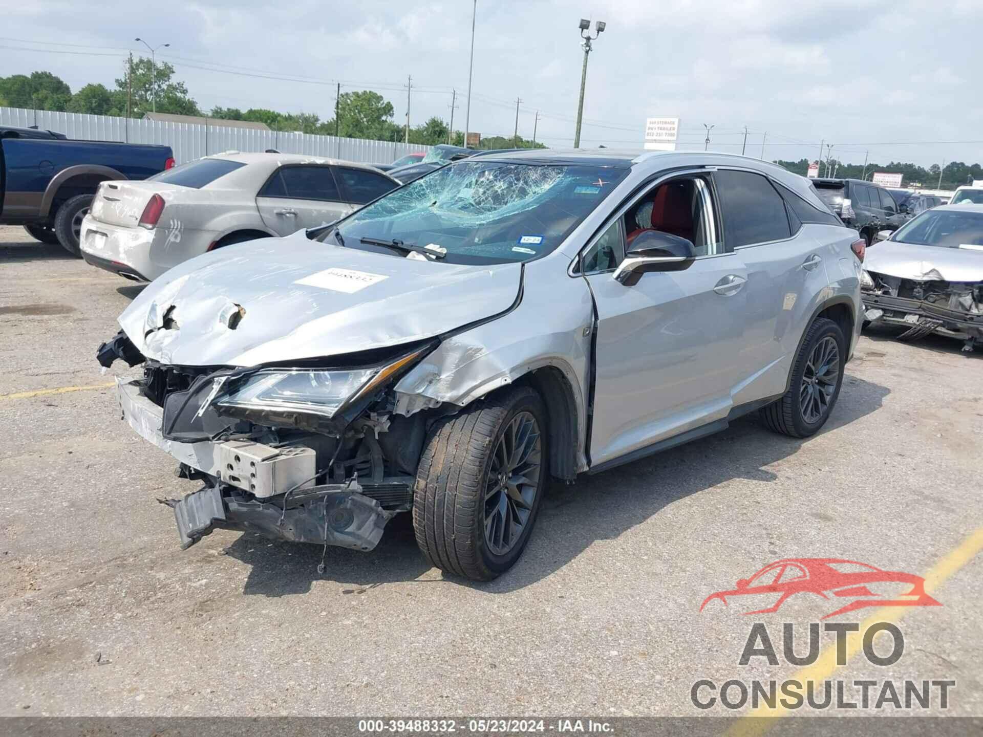 LEXUS RX 350 2017 - 2T2ZZMCA5HC034683