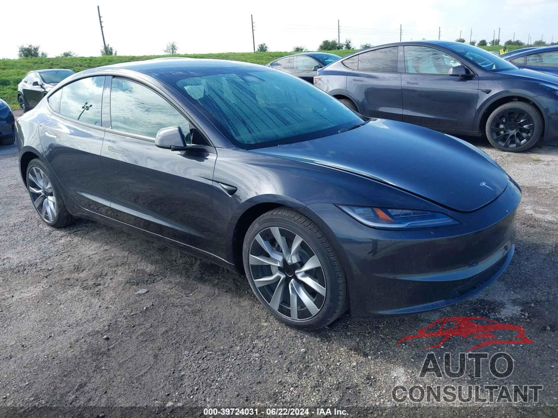 TESLA MODEL 3 2024 - 5YJ3E1EA5RF751065