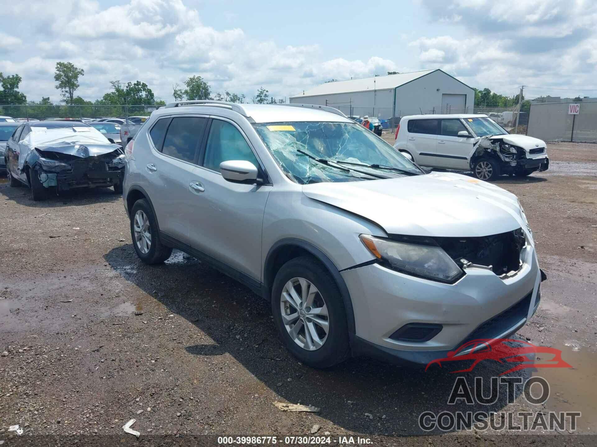 NISSAN ROGUE 2016 - KNMAT2MV6GP658419