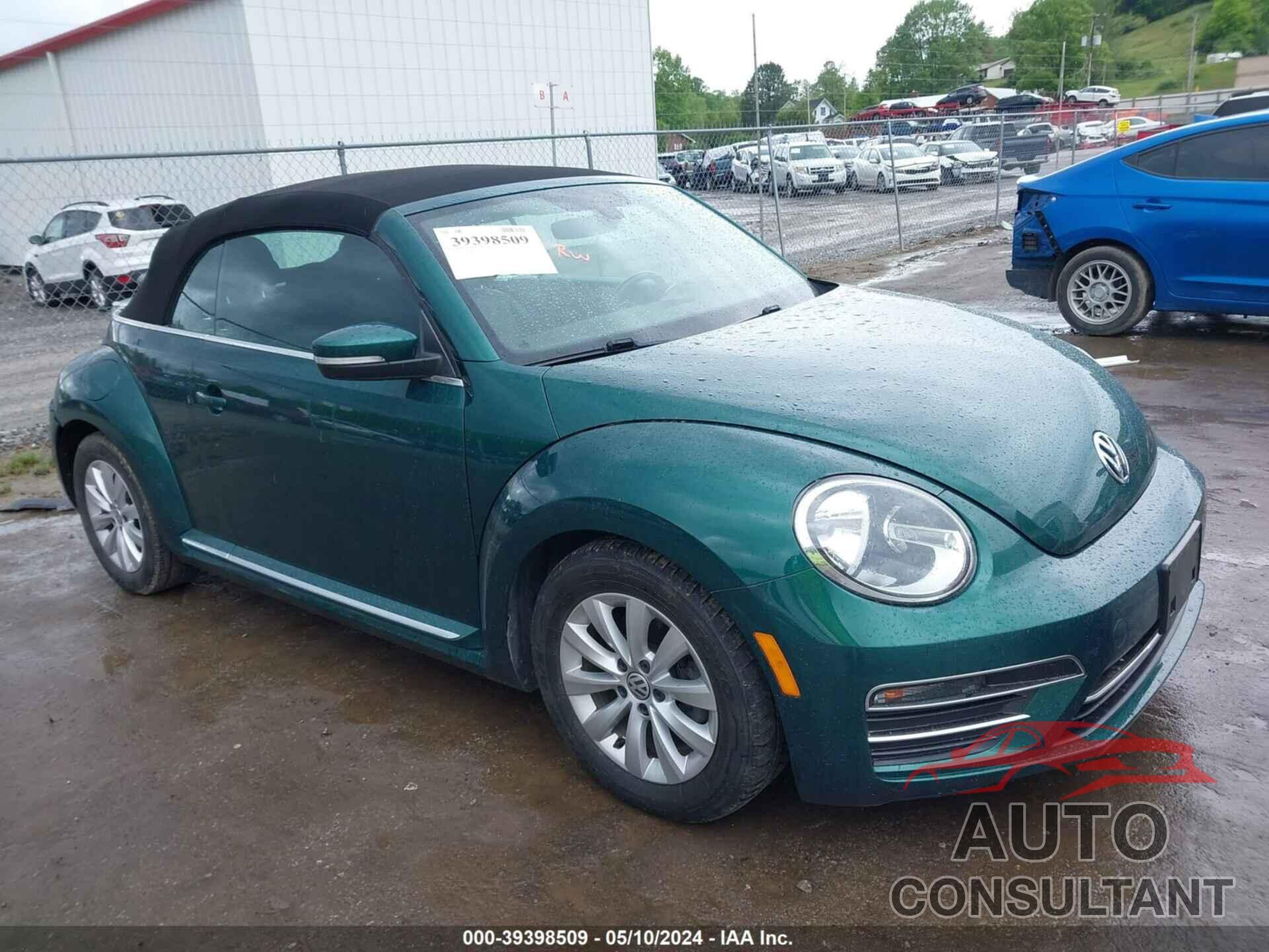 VOLKSWAGEN BEETLE 2017 - 3VW517AT1HM805189