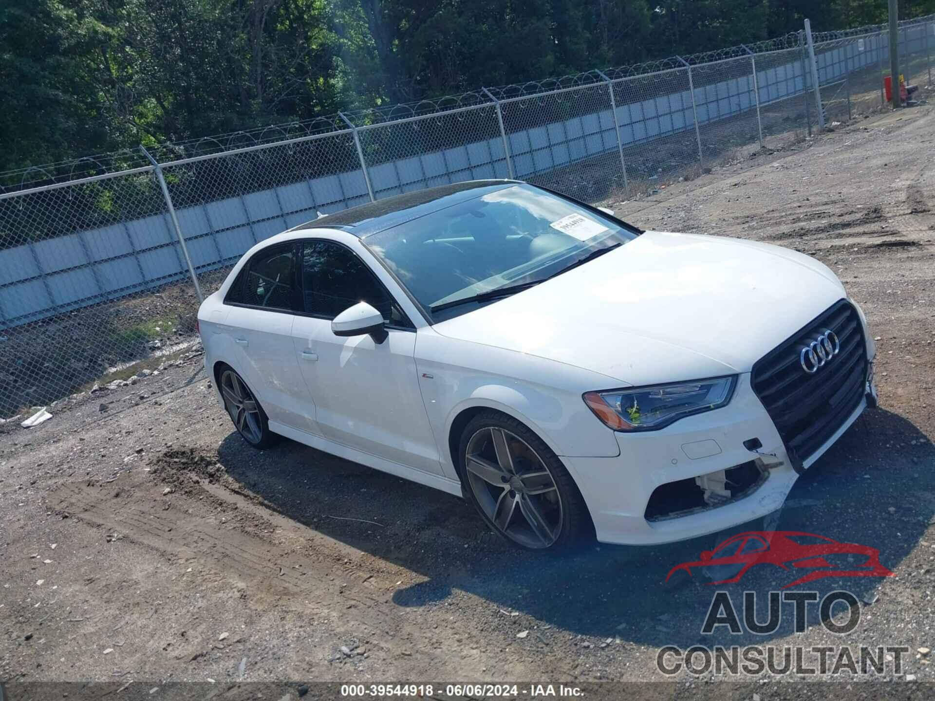 AUDI A3 2016 - WAUA7GFF0G1040276