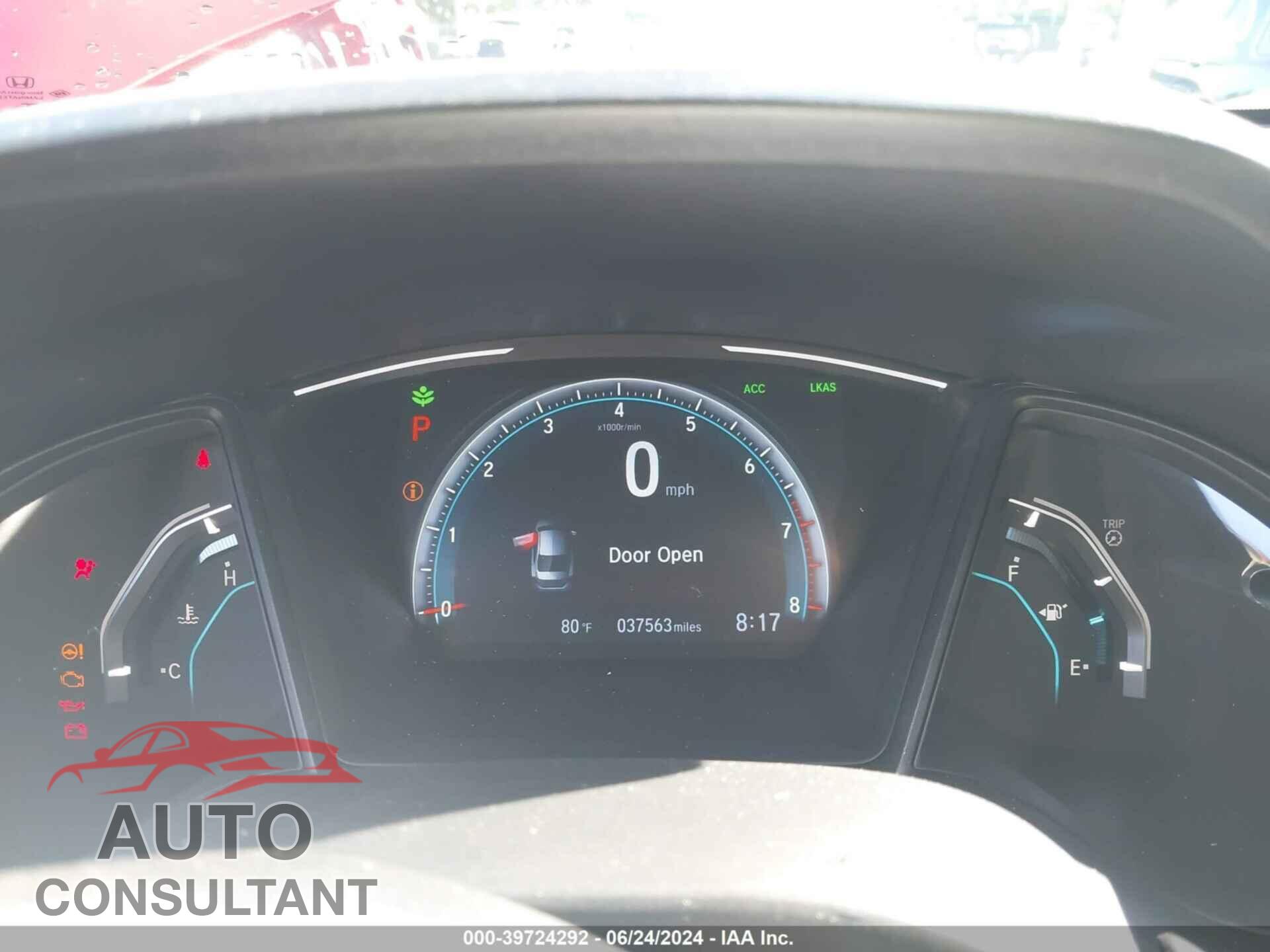 HONDA CIVIC 2020 - 2HGFC2F68LH569320