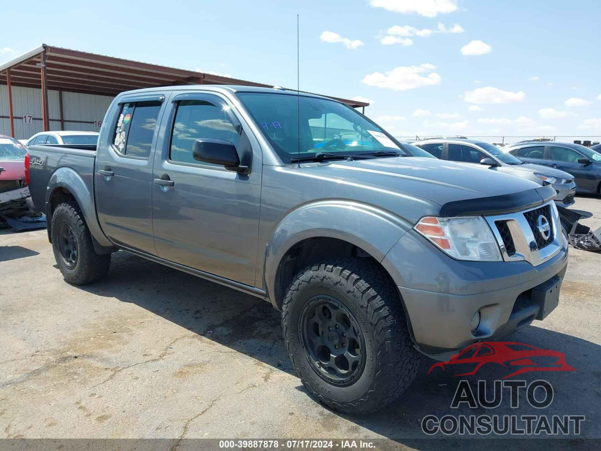 NISSAN FRONTIER 2017 - 1N6DD0EV4HN715482