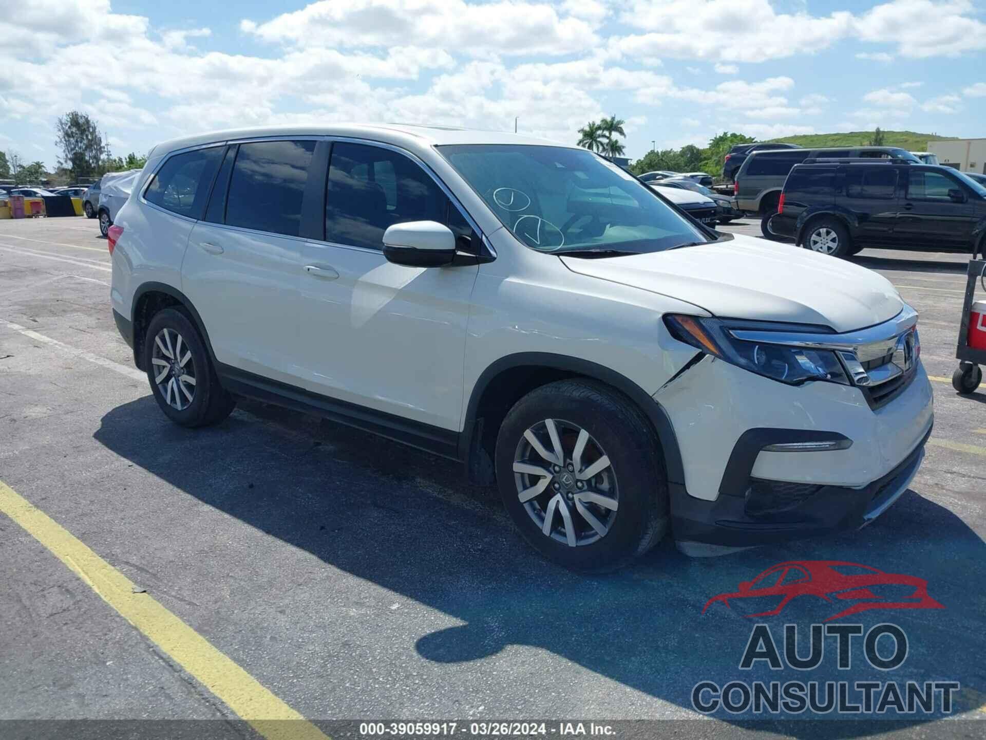 HONDA PILOT 2019 - 5FNYF5H48KB032687