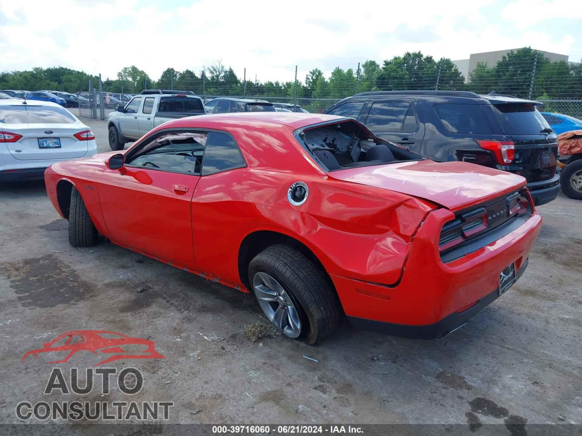 DODGE CHALLENGER 2016 - 2C3CDZAG8GH289964