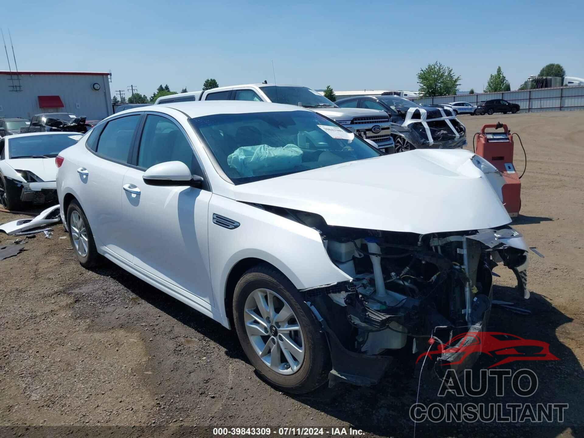 KIA OPTIMA 2019 - 5XXGT4L30KG277462