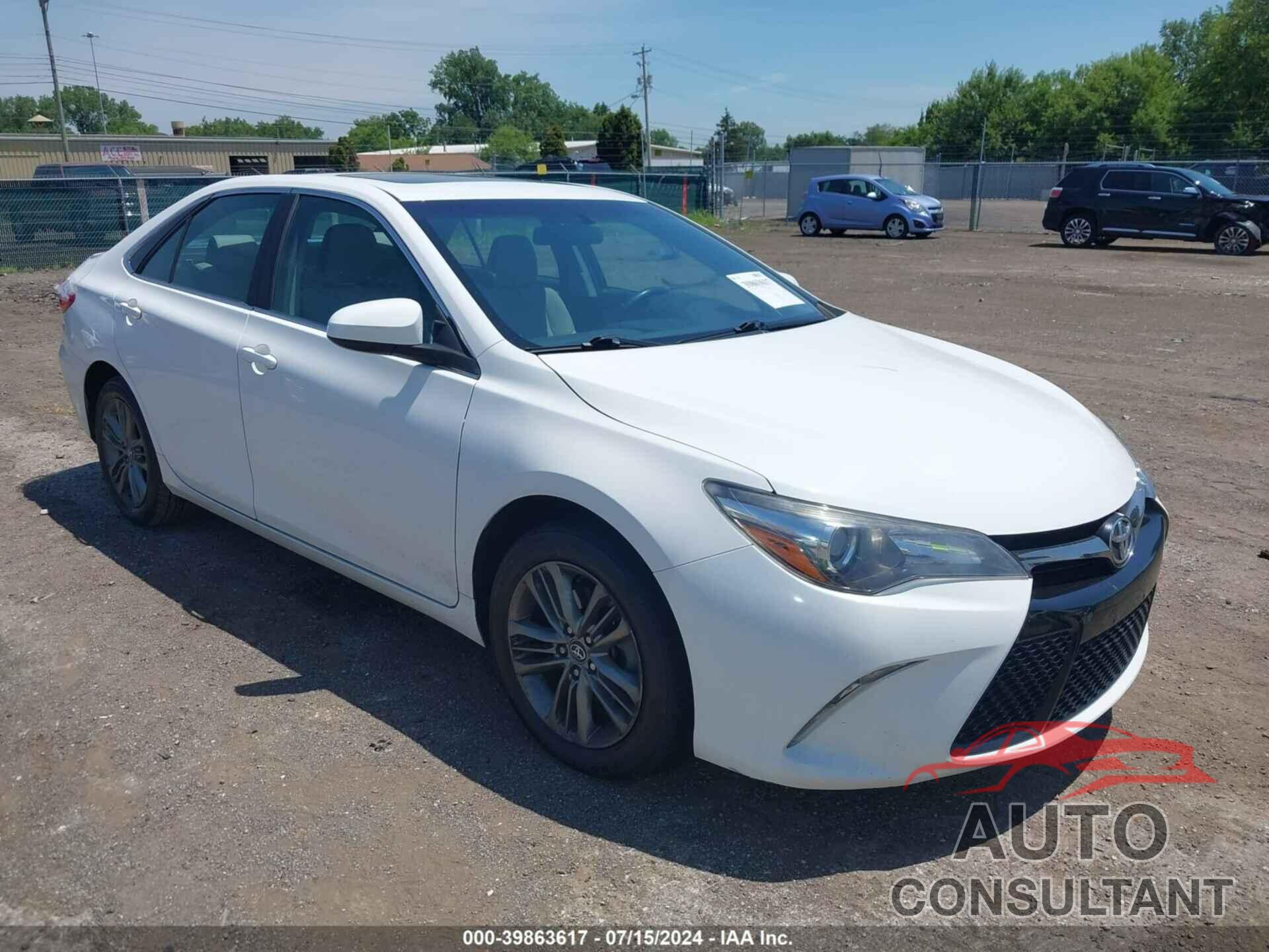 TOYOTA CAMRY 2017 - 4T1BF1FK1HU433333