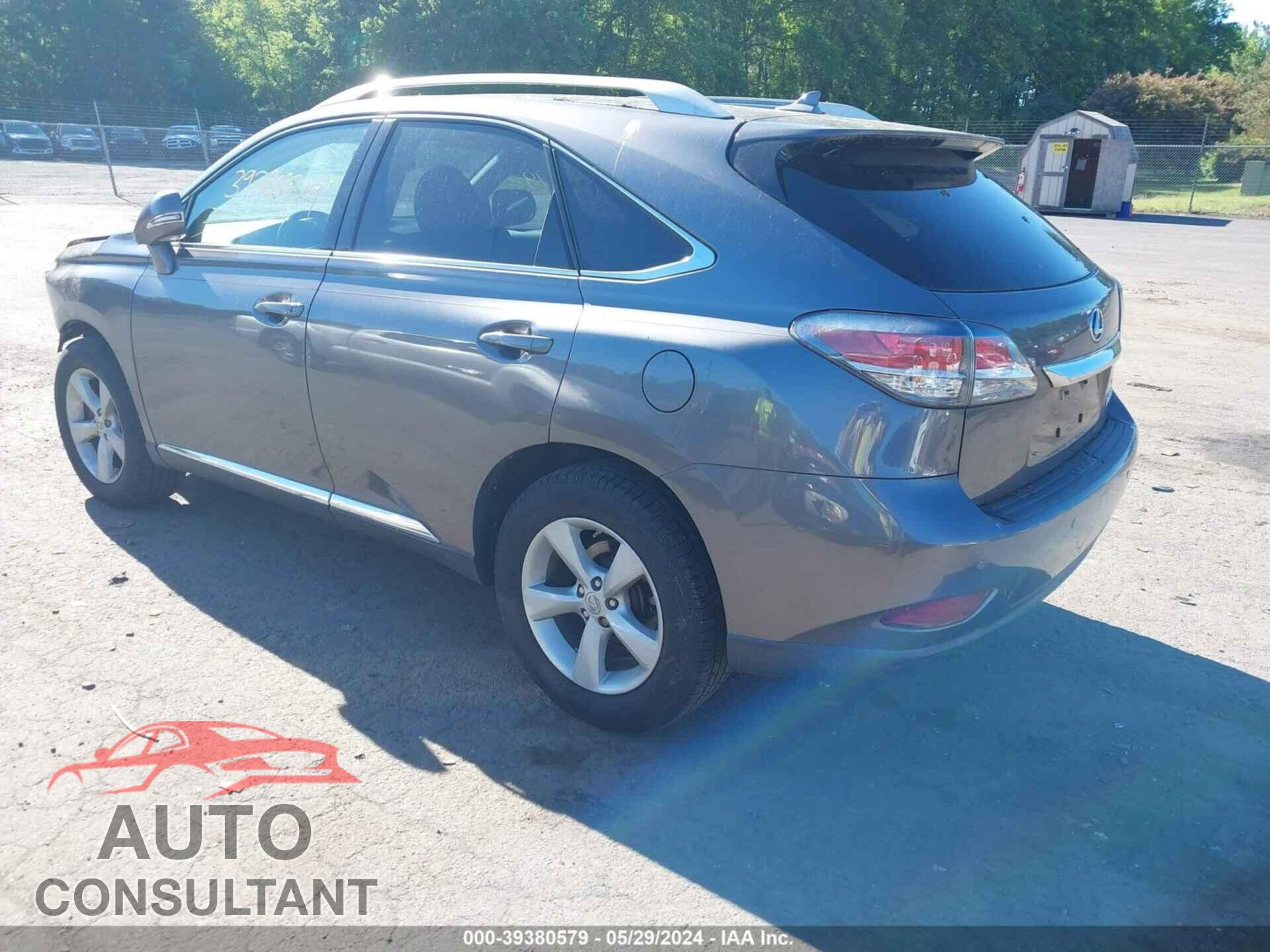 LEXUS RX 350 2013 - 2T2BK1BA2DC217099