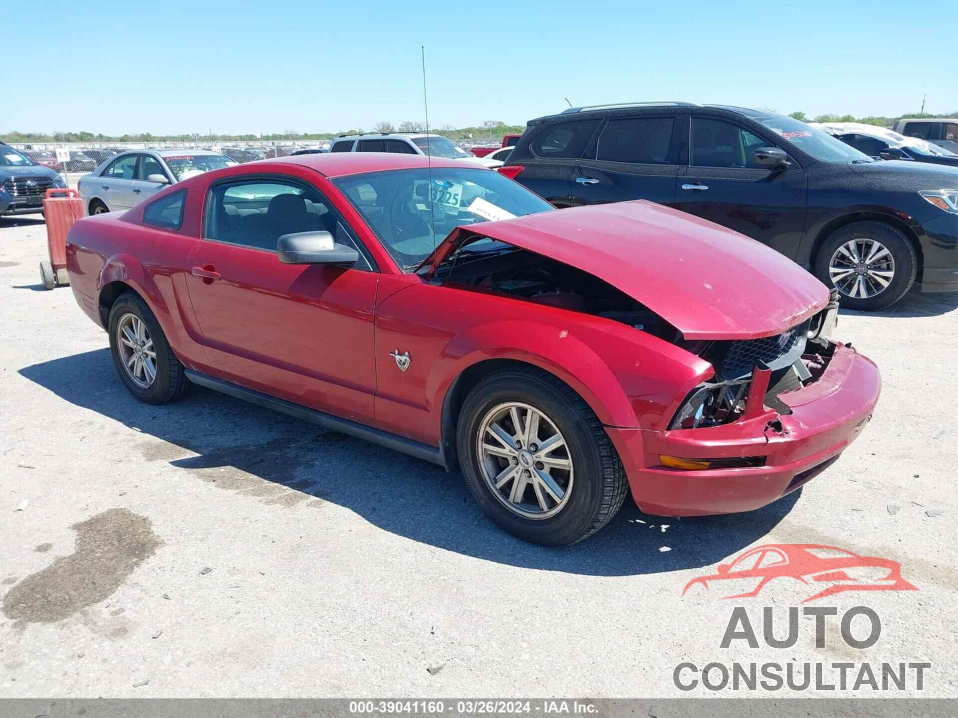 FORD MUSTANG 2009 - 1ZVHT80N895116645