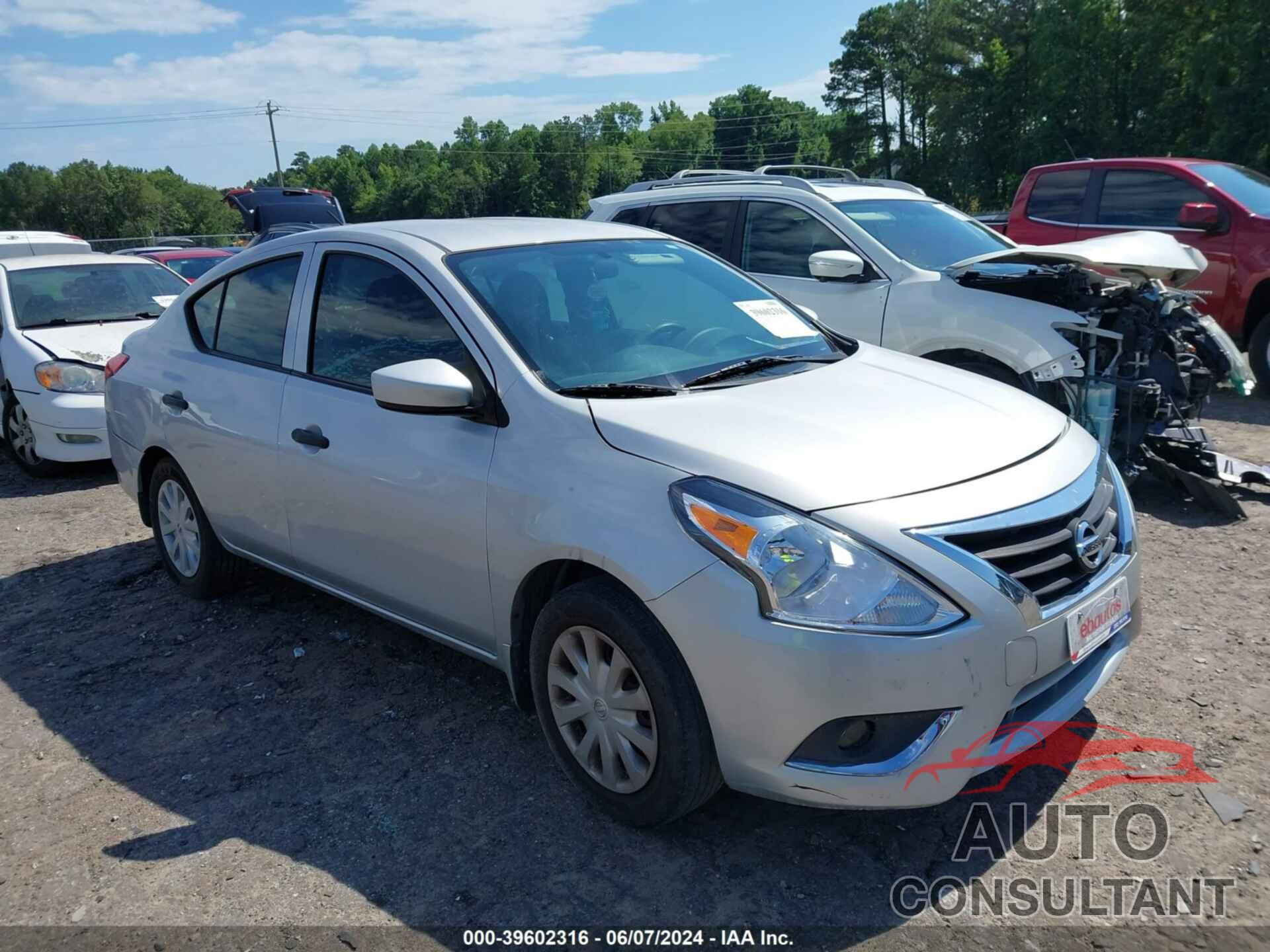 NISSAN VERSA 2016 - 3N1CN7AP7GL831871