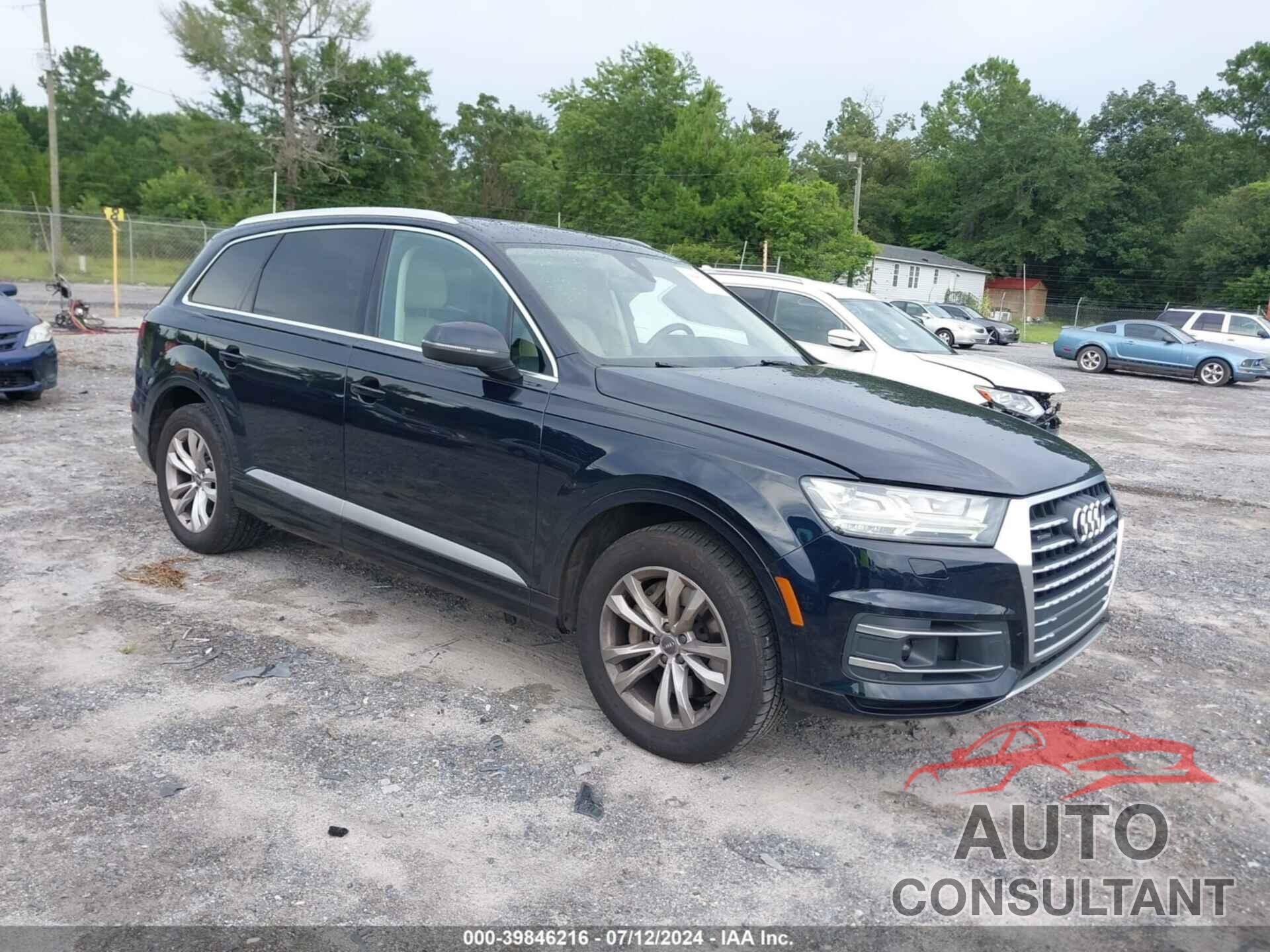 AUDI Q7 2017 - WA1LAAF7XHD025068