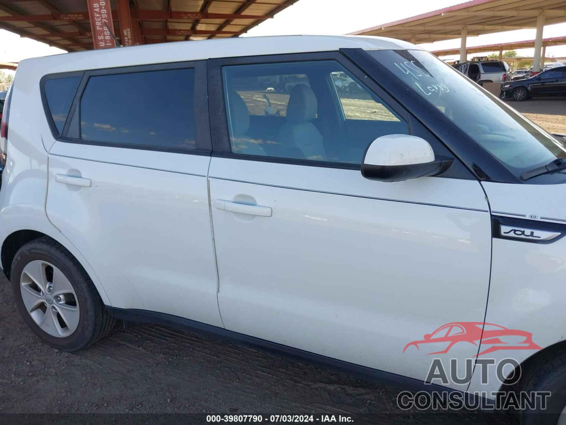 KIA SOUL 2016 - KNDJN2A25G7316724