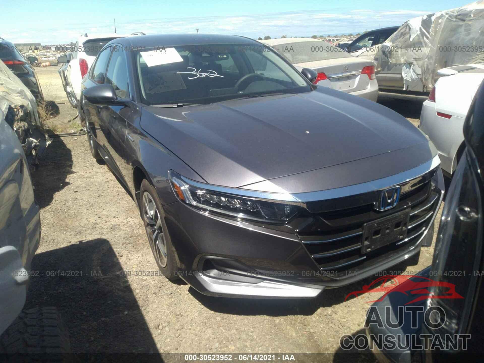 HONDA ACCORD HYBRID 2021 - 1HGCV3F1XMA001836