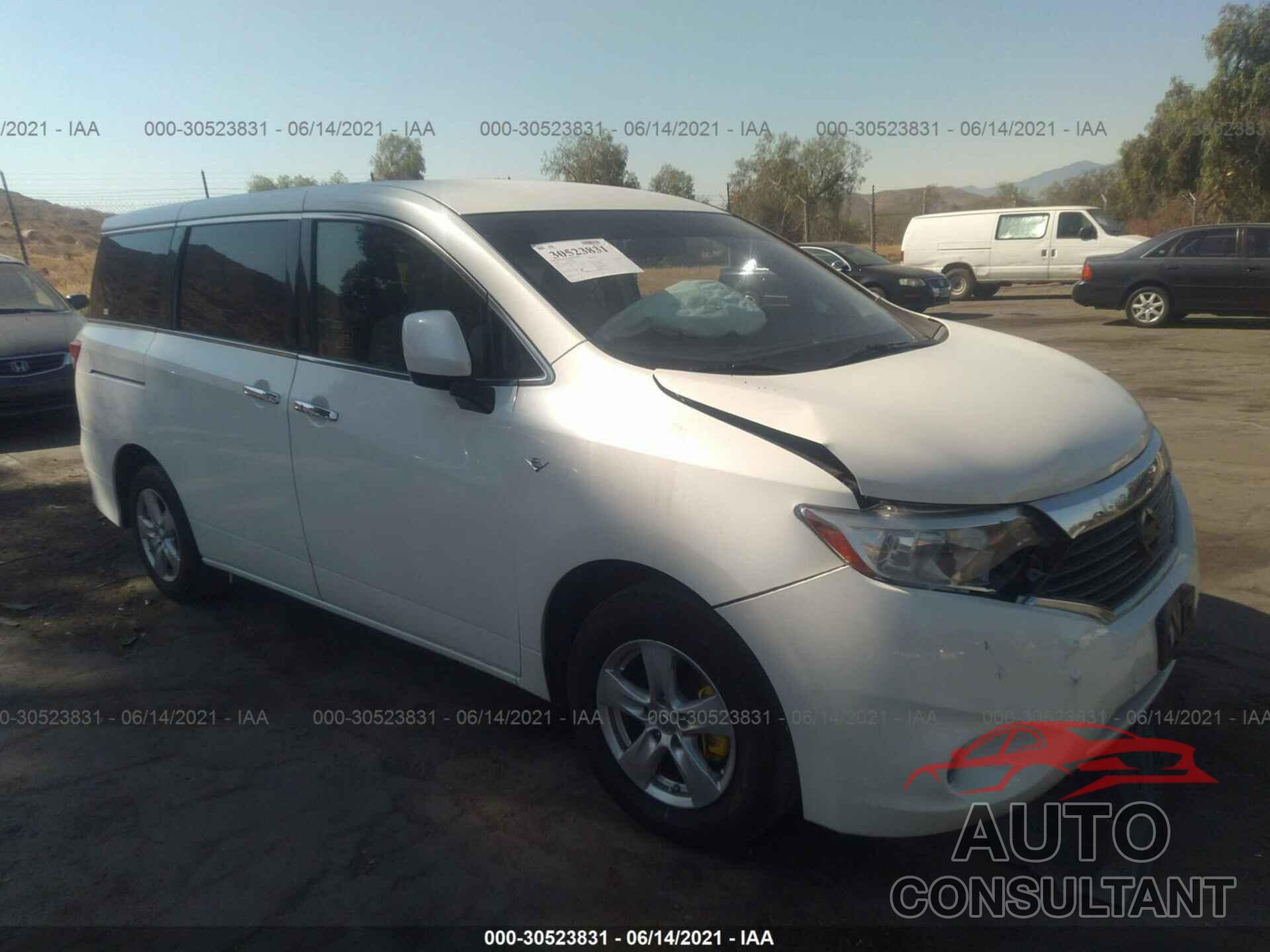 NISSAN QUEST 2016 - JN8AE2KP5G9153219