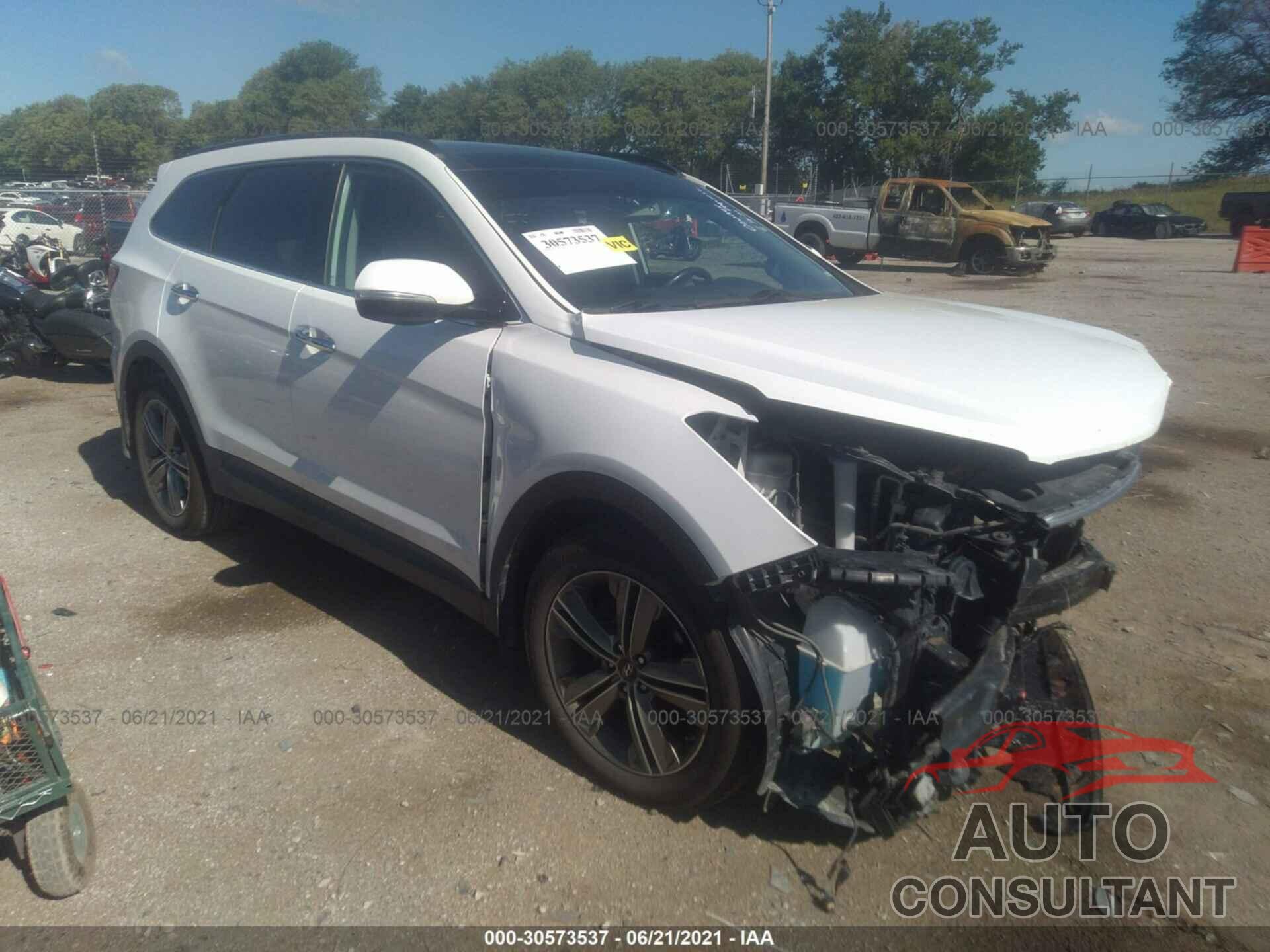 HYUNDAI SANTA FE 2016 - KM8SR4HF4GU134376