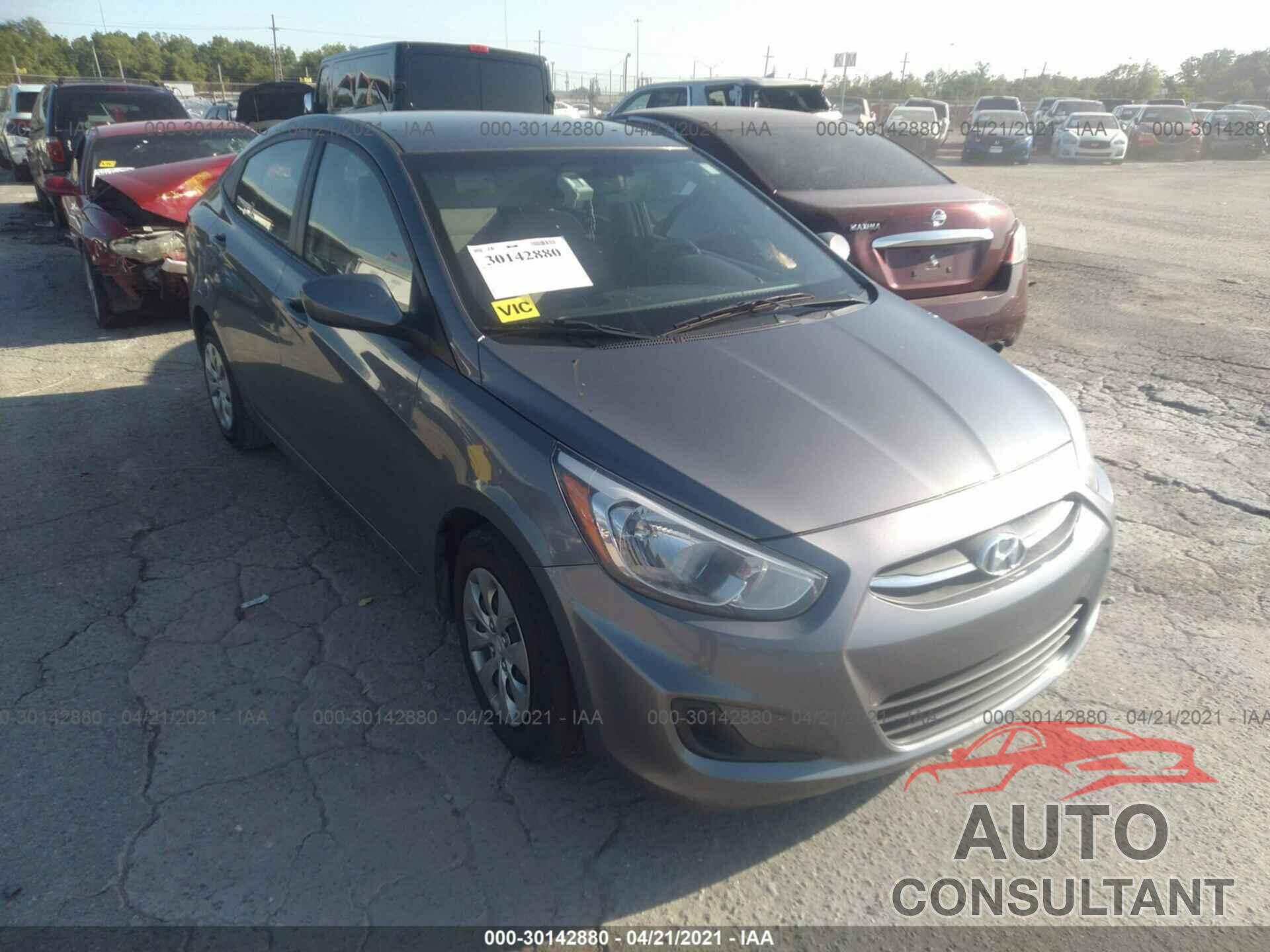 HYUNDAI ACCENT 2017 - KMHCT4AE5HU233345