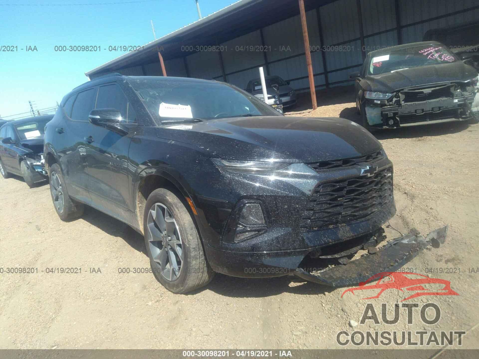 CHEVROLET BLAZER 2020 - 3GNKBERS2LS531581