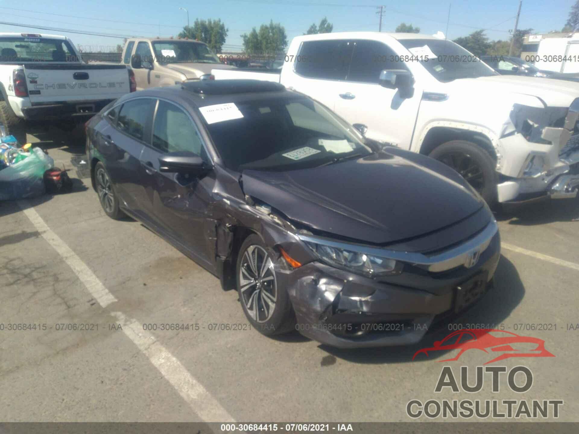 HONDA CIVIC SEDAN 2016 - 19XFC1F36GE204084