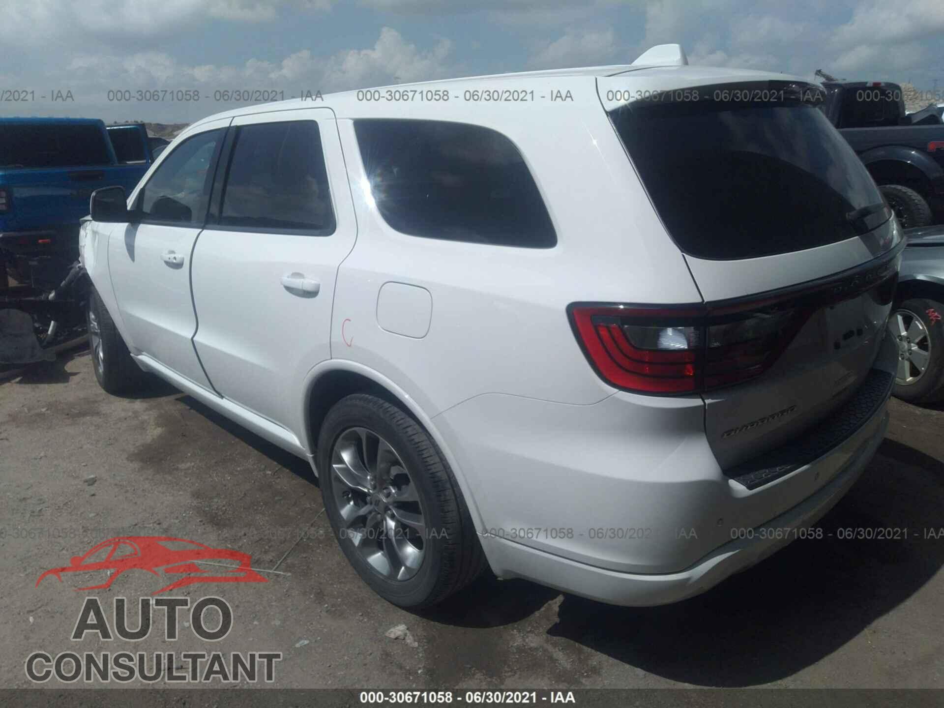 DODGE DURANGO 2019 - 1C4RDHDG9KC647337