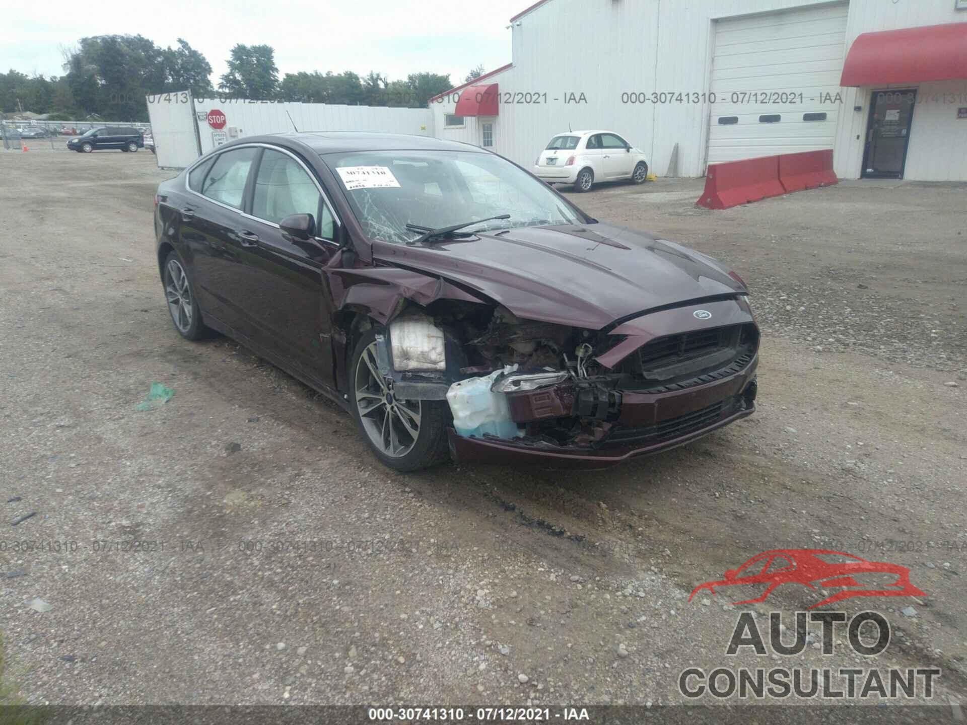 FORD FUSION 2017 - 3FA6P0K91HR155188