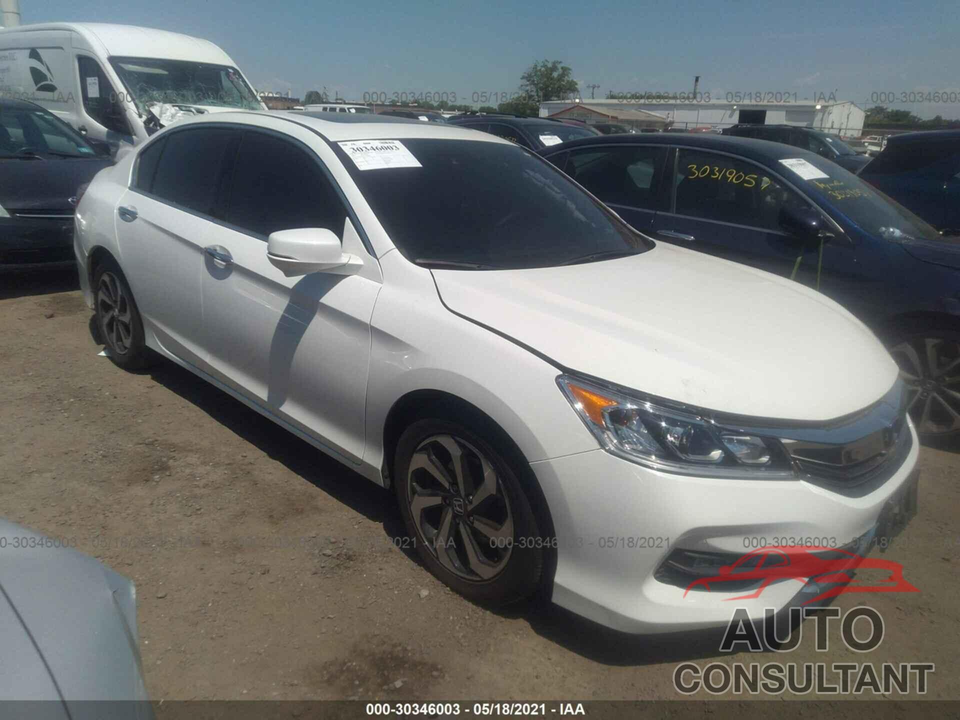 HONDA ACCORD SEDAN 2016 - 1HGCR3F01GA000607