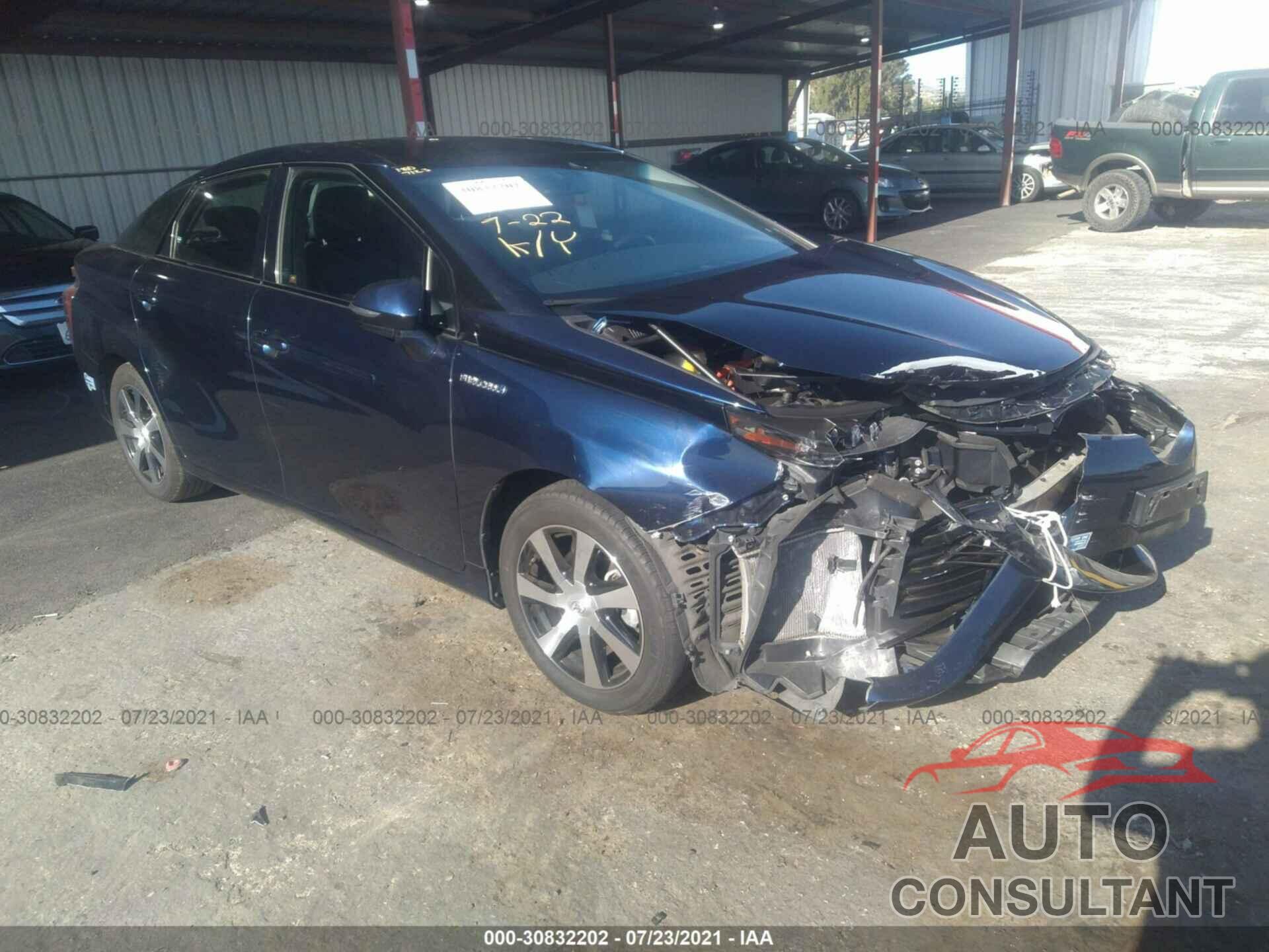 TOYOTA MIRAI 2017 - JTDBVRBD6HA003702