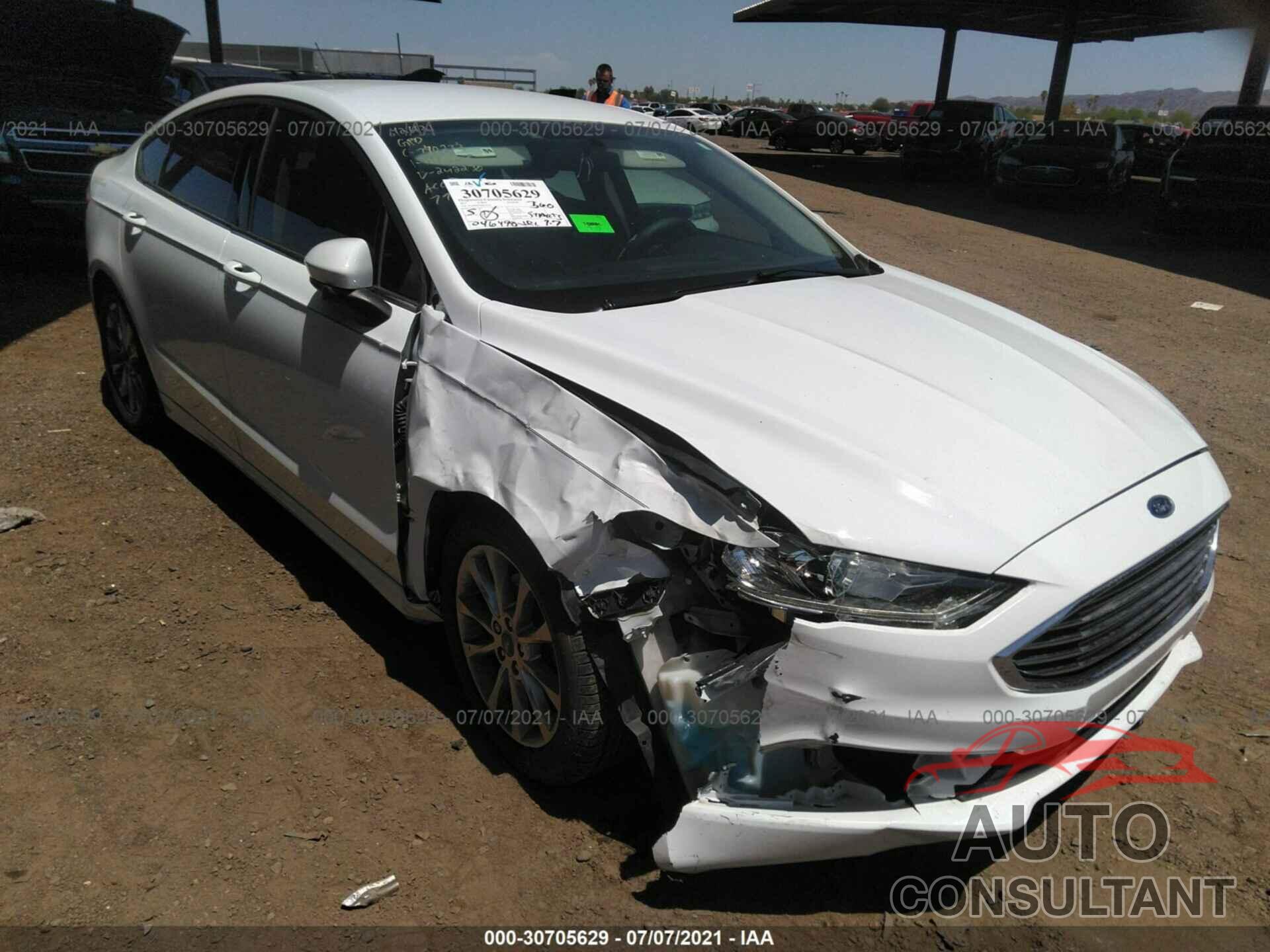 FORD FUSION 2017 - 3FA6P0HDXHR242230