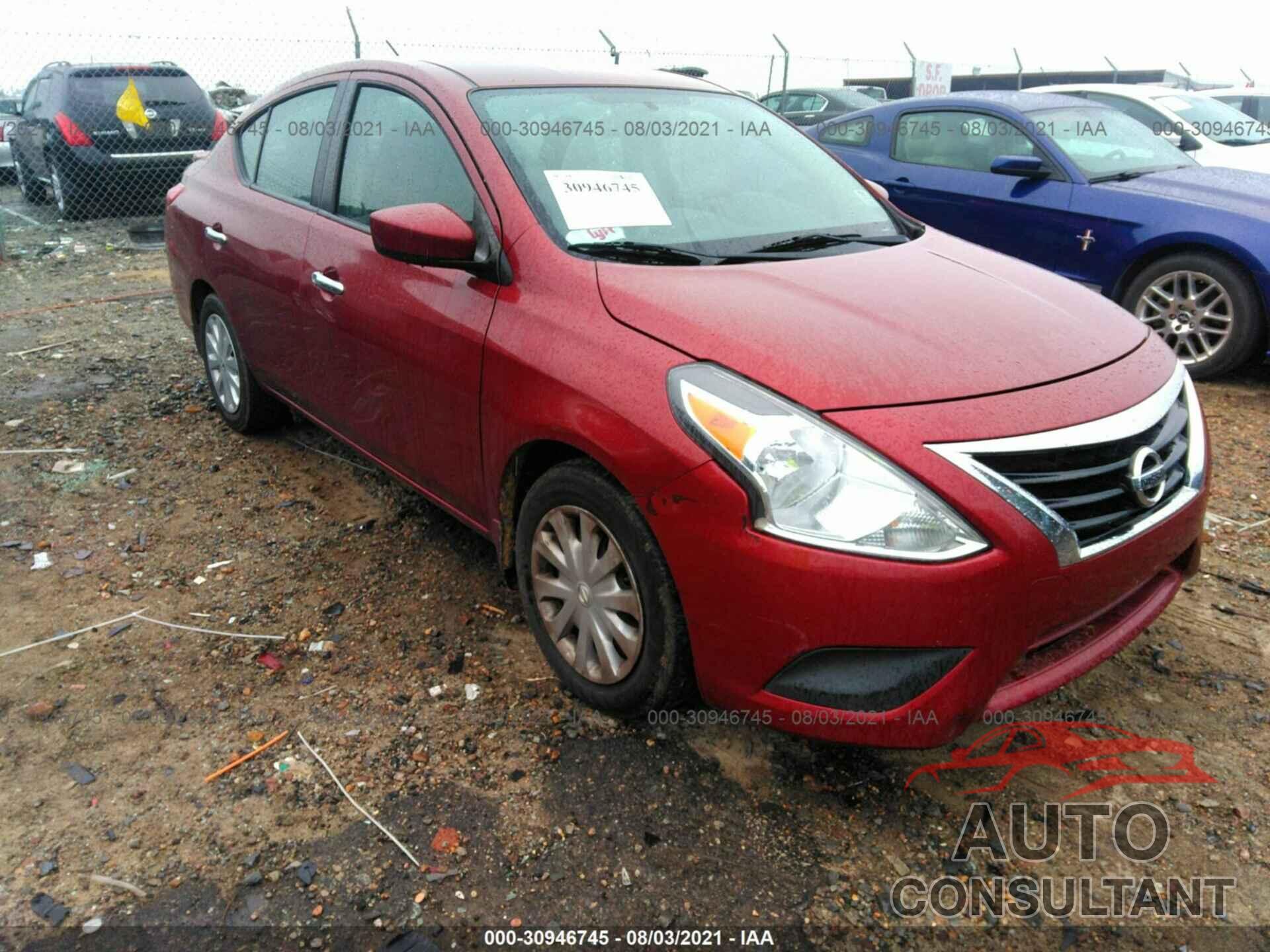 NISSAN VERSA 2016 - 3N1CN7AP5GL832131