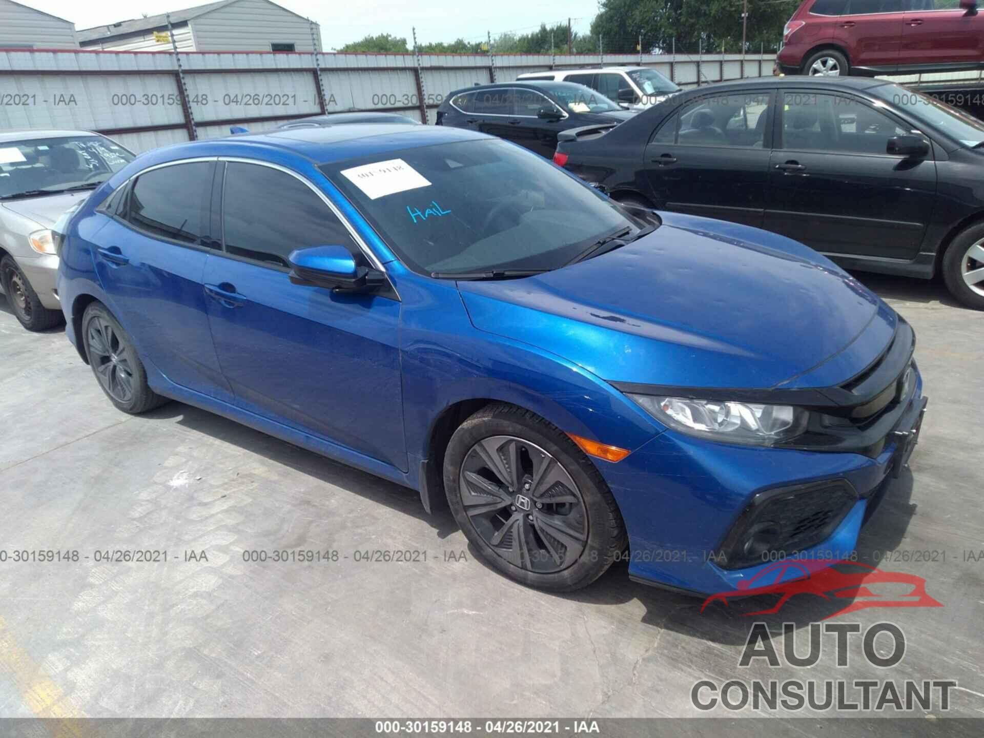HONDA CIVIC HATCHBACK 2018 - SHHFK7H68JU210515