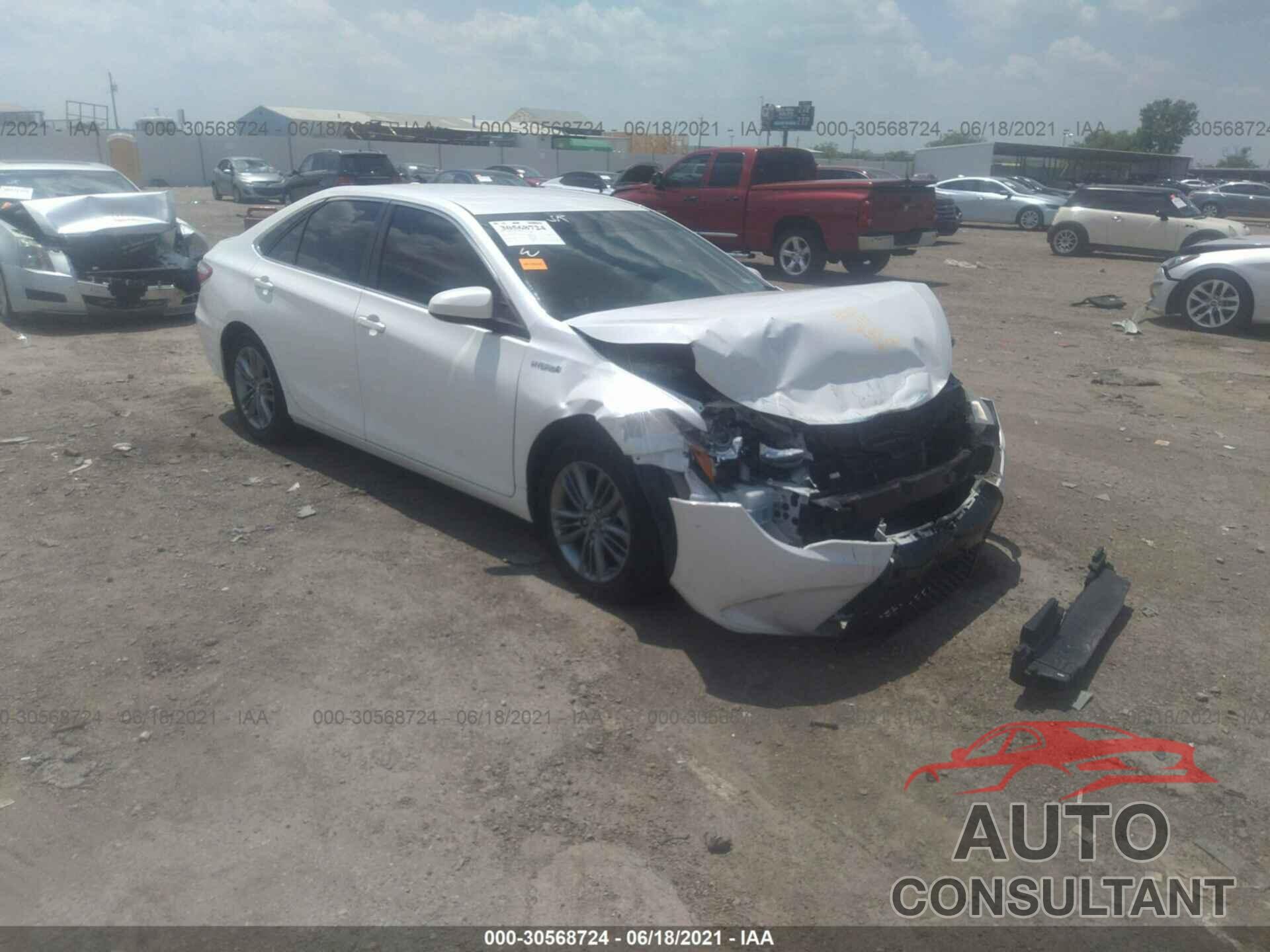 TOYOTA CAMRY 2017 - 4T1BD1FK0HU205863