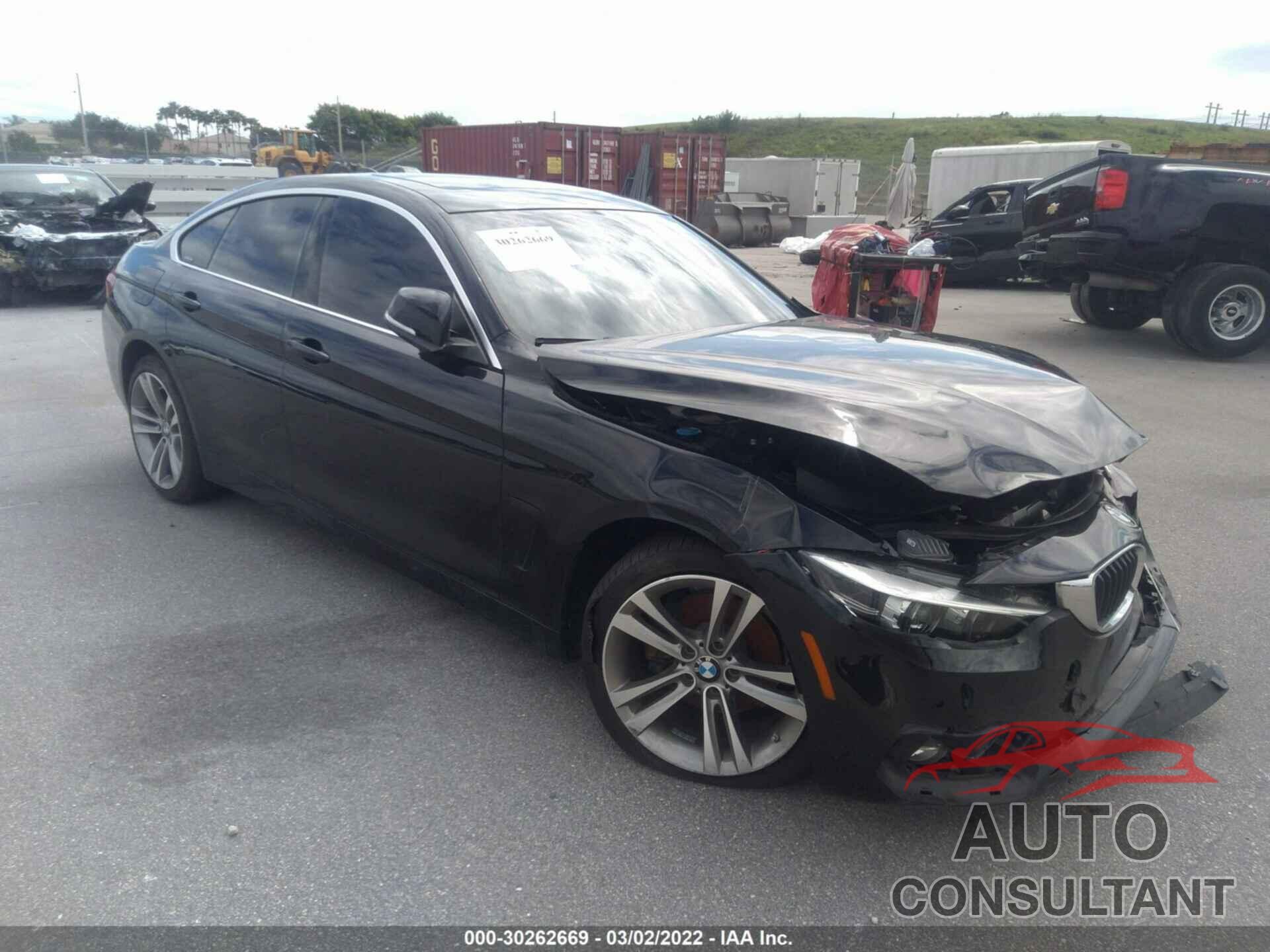 BMW 4 SERIES 2019 - WBA4J1C55KBM13130