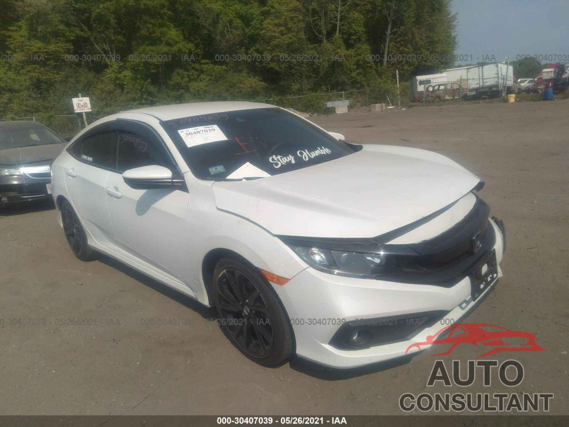 HONDA CIVIC SEDAN 2020 - 2HGFC2F84LH563824