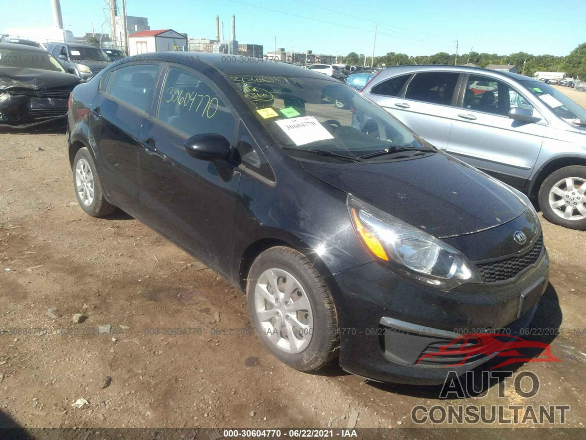 KIA RIO 2017 - KNADM4A30H6005551