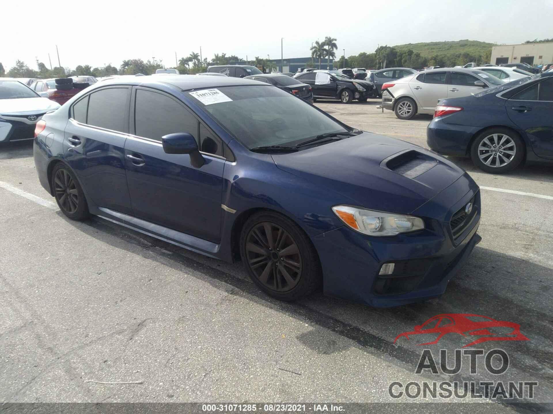 SUBARU WRX 2016 - JF1VA1B67G9834675