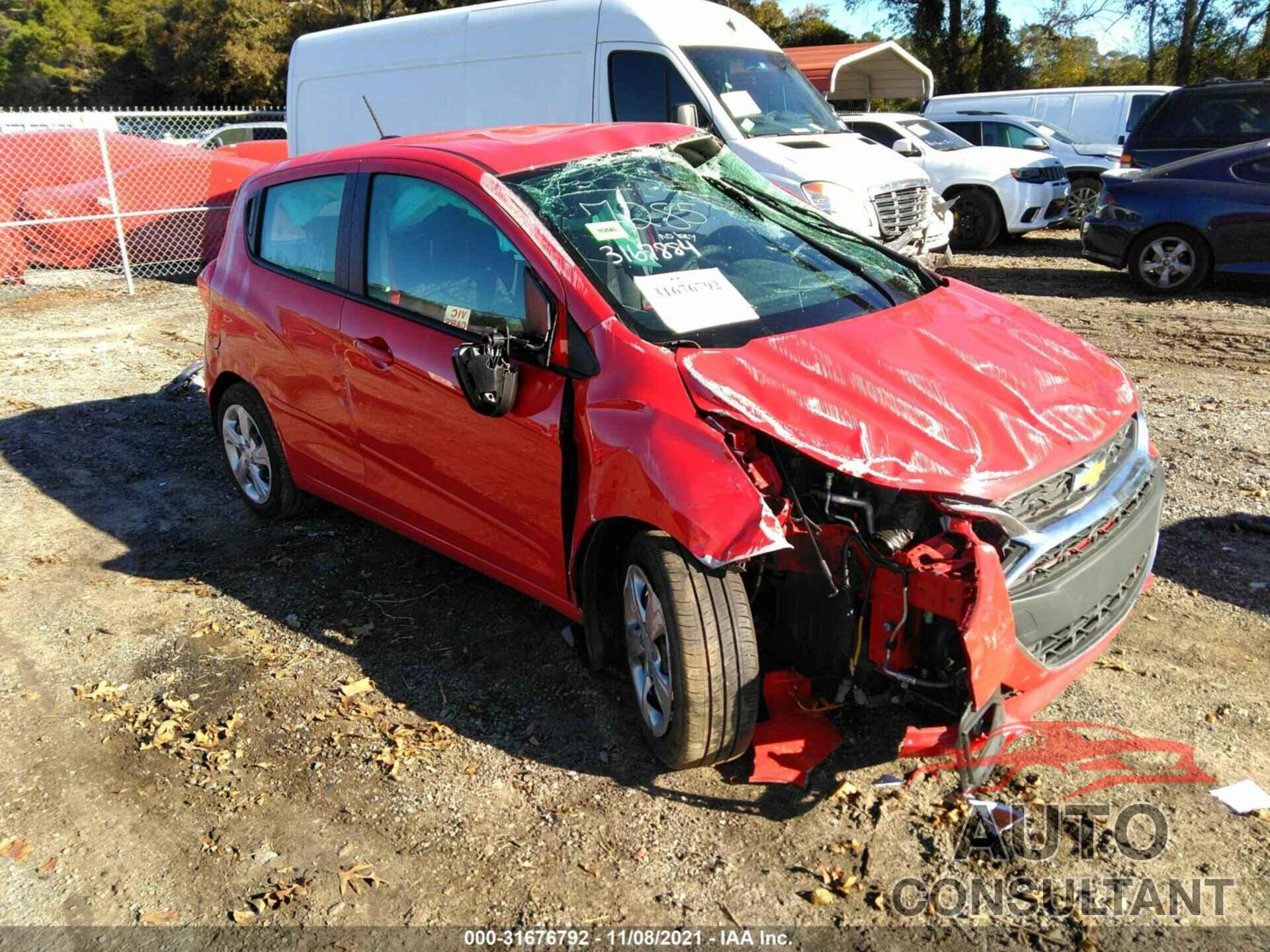 CHEVROLET SPARK 2020 - KL8CB6SA2LC467285