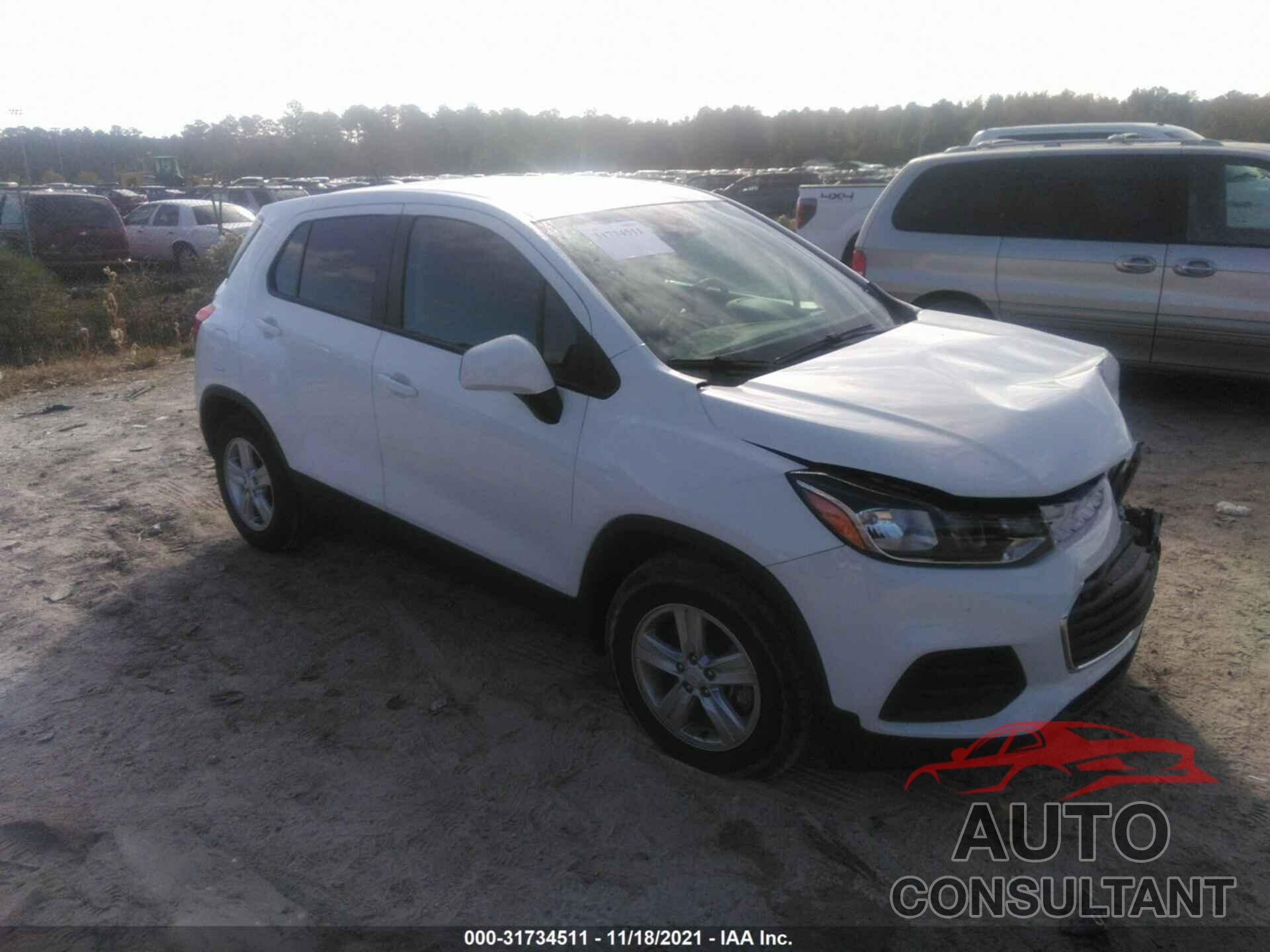 CHEVROLET TRAX 2021 - KL7CJKSB1MB333237