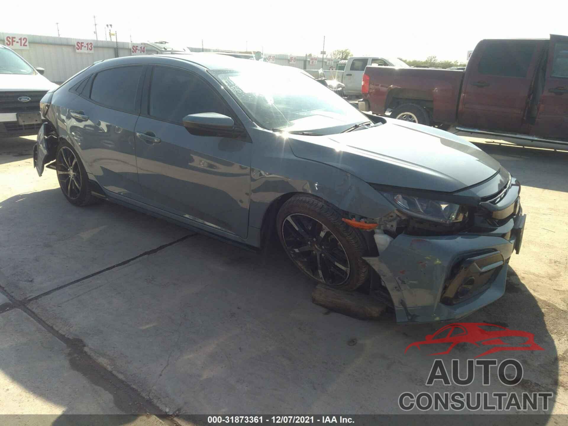 HONDA CIVIC HATCHBACK 2021 - SHHFK7H46MU203288