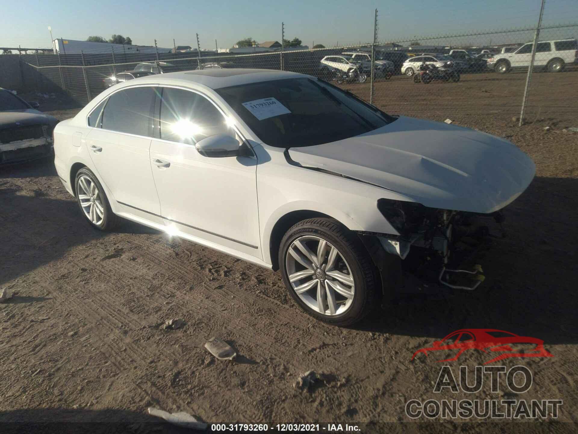 VOLKSWAGEN PASSAT 2017 - 1VWCT7A37HC059849