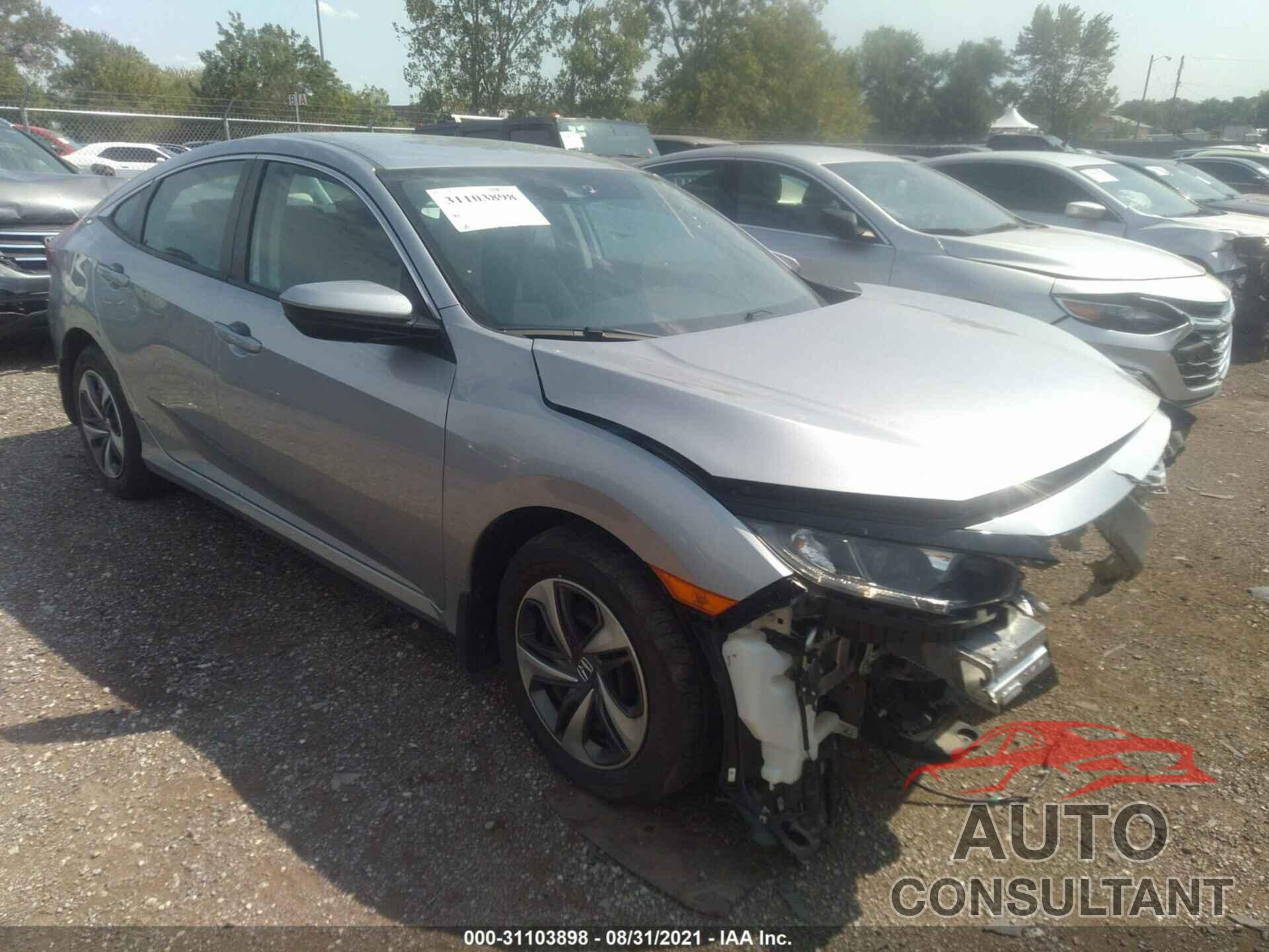 HONDA CIVIC SEDAN 2019 - 19XFC2F66KE021809