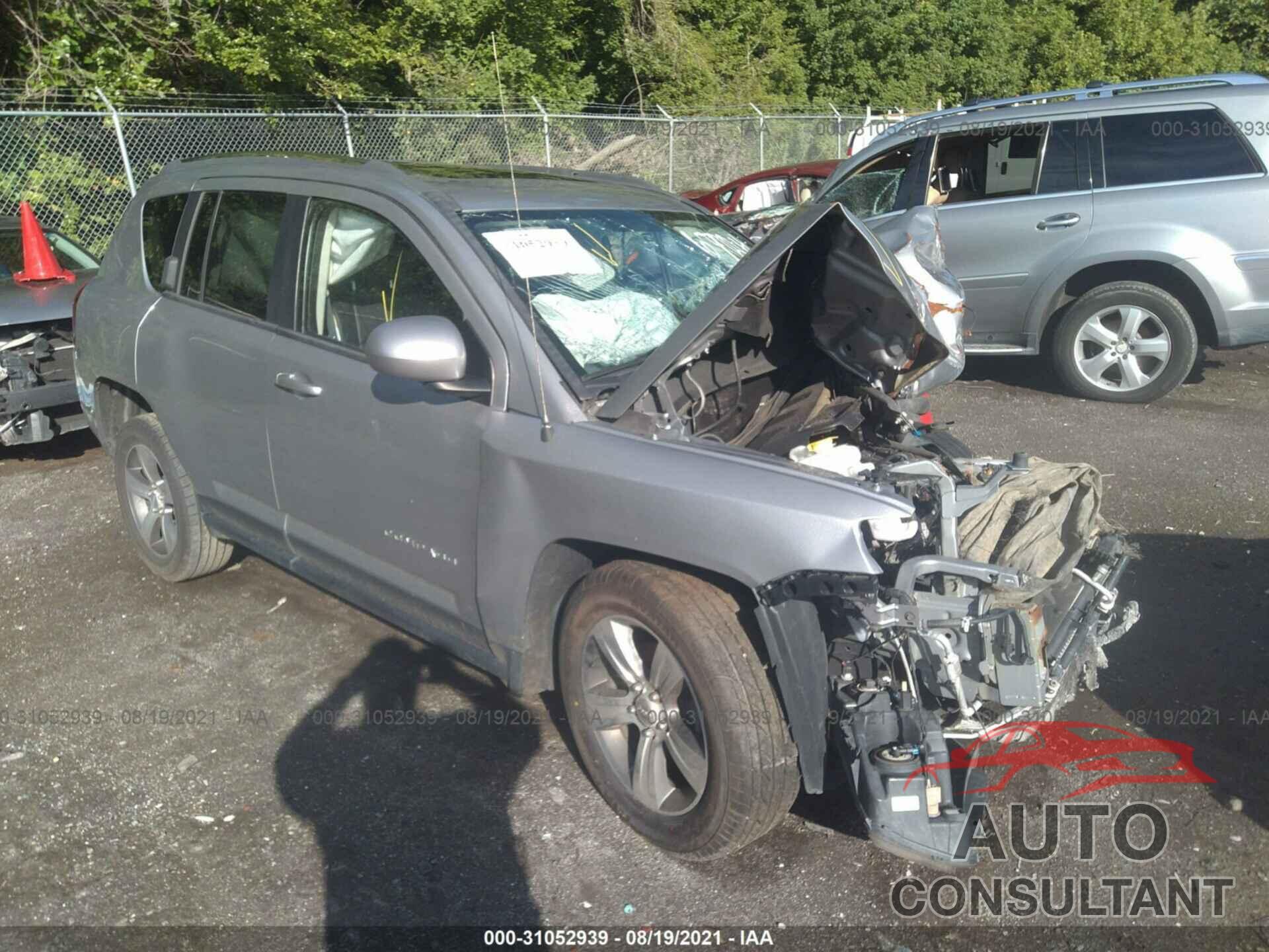 JEEP COMPASS 2017 - 1C4NJDEB0HD126724